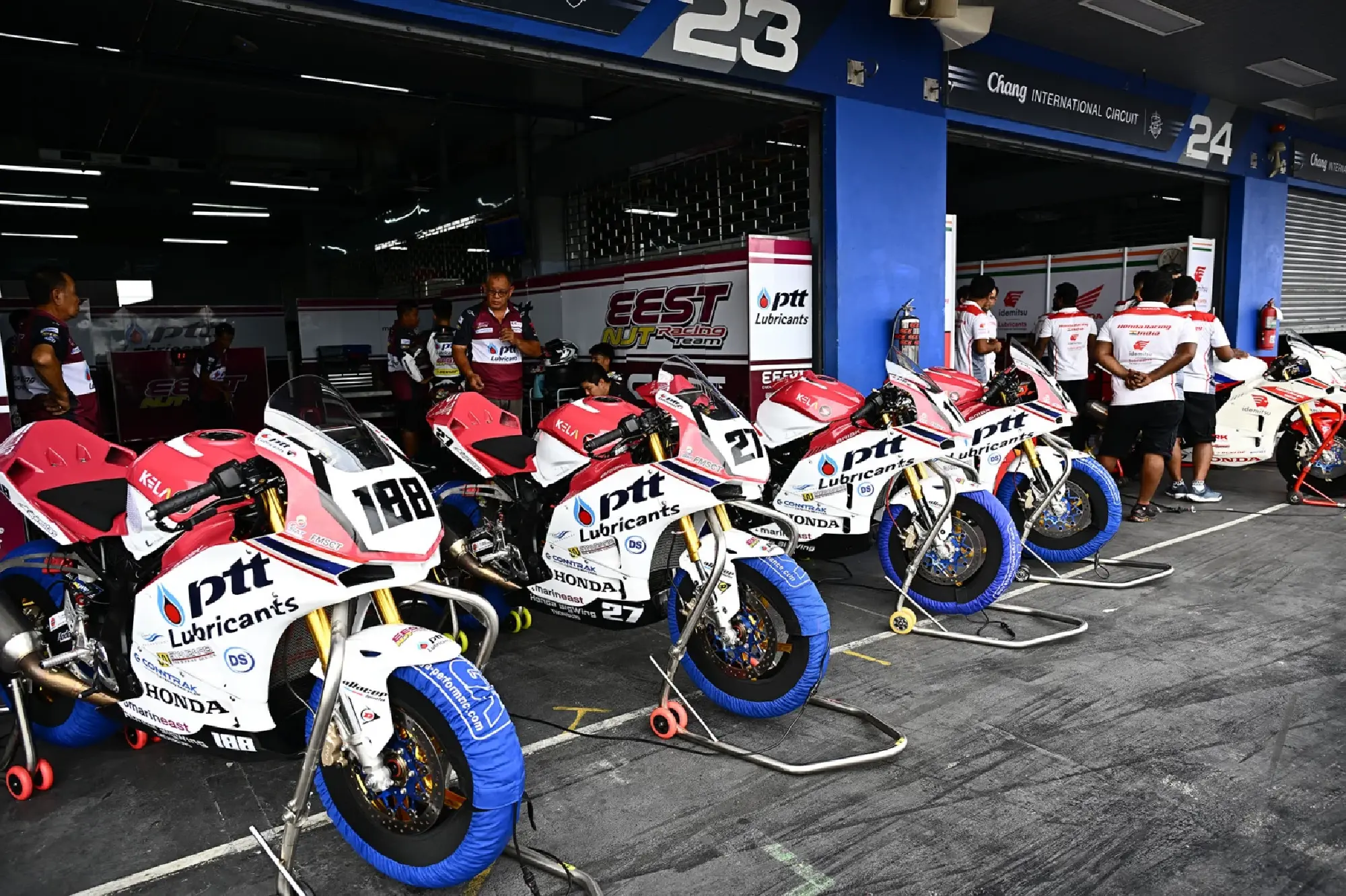 On two wheels: Thai team tops pre-season testing in two categories