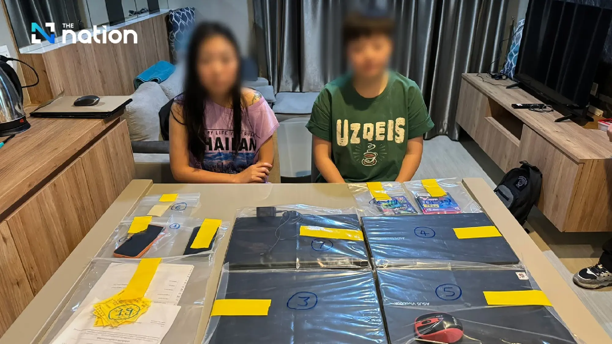 CIB-led crackdown breaks fake investment gang, 2 Malaysians, 5 Thais arrested