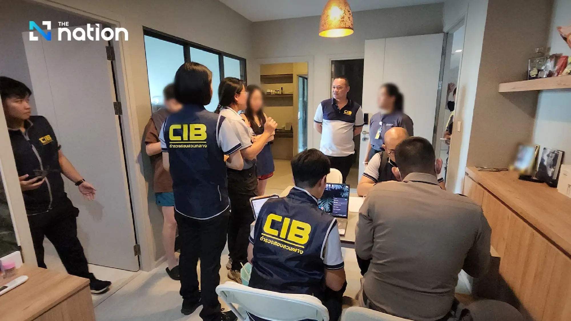 CIB-led crackdown breaks fake investment gang, 2 Malaysians, 5 Thais arrested