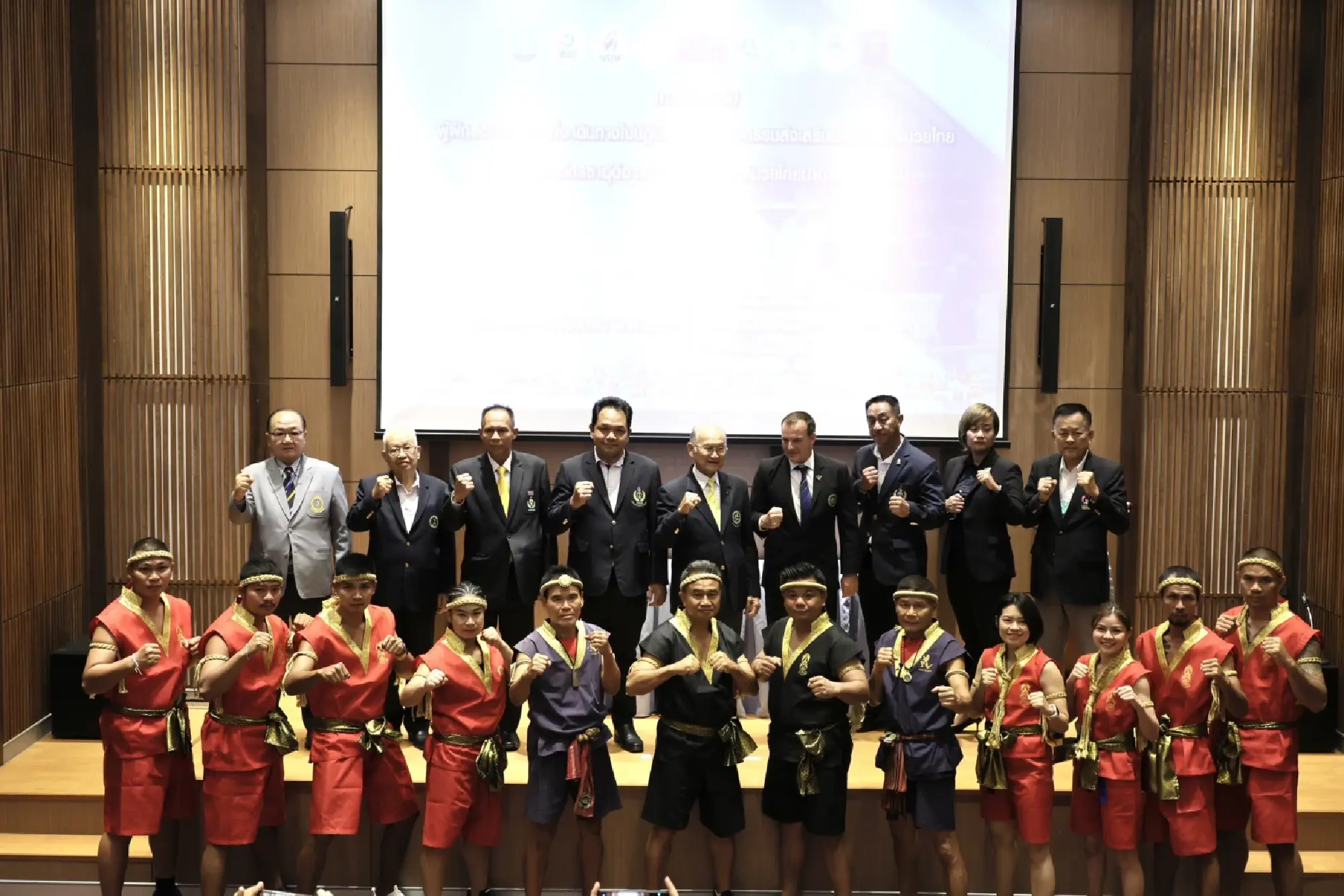 IFMA & Sports Authority of Thailand train Muay Thai trainers.