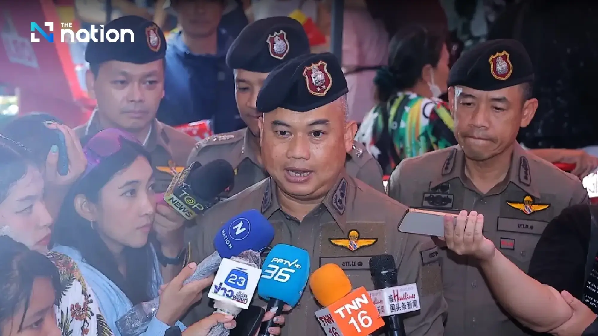 Khao San Road packed as Thai and foreign revellers celebrate