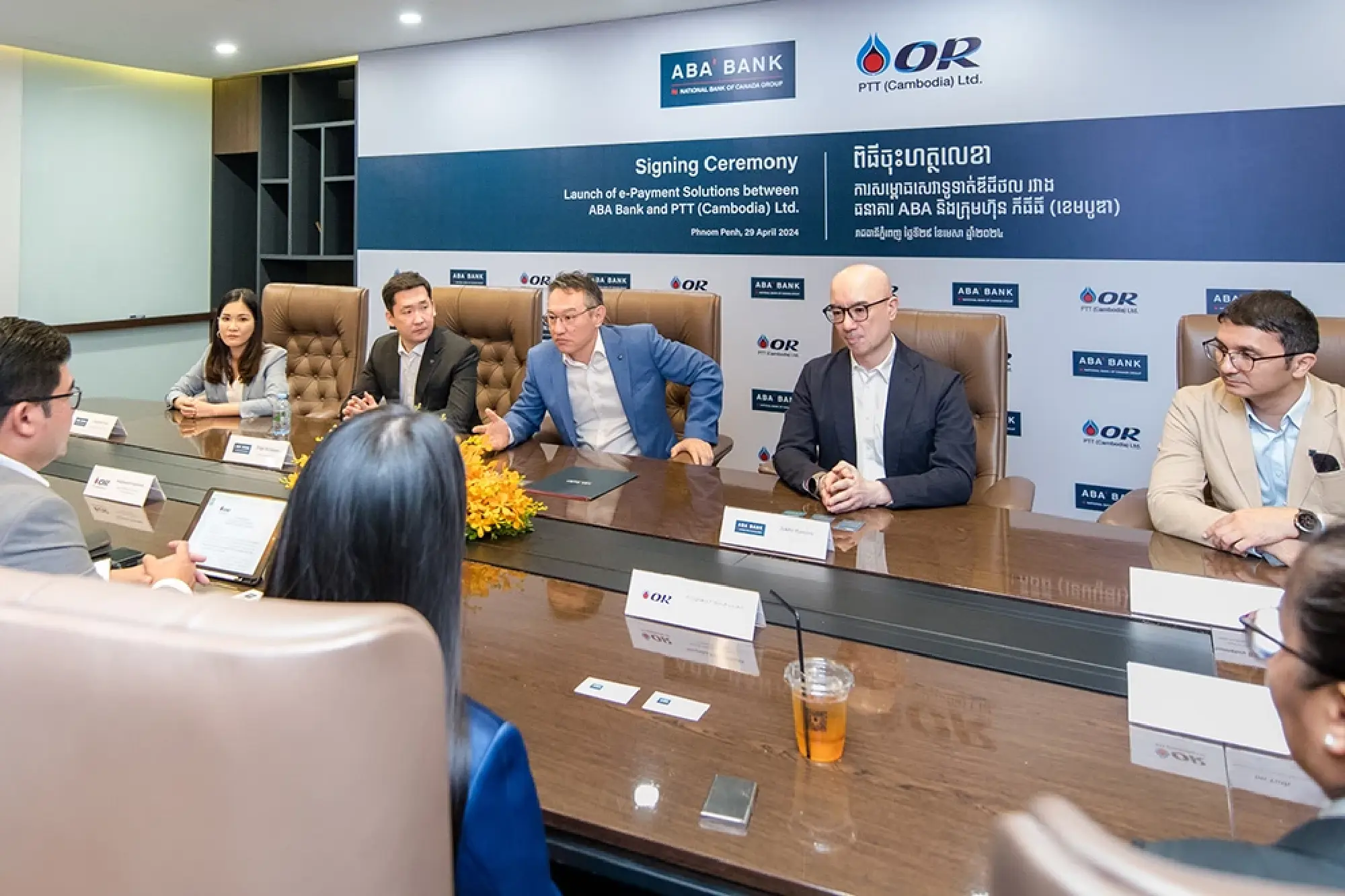 PTT Cambodia partners with ABA Bank, offers innovative payment solutions