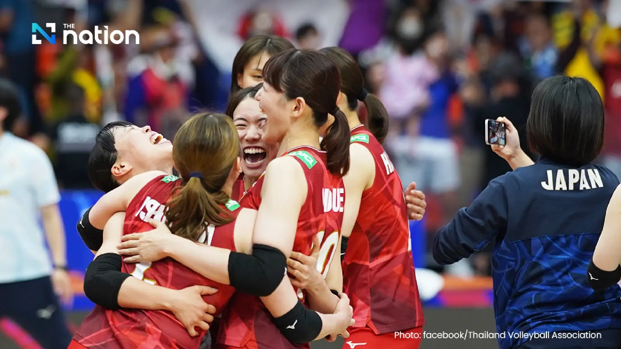Japanese women stun Brazil to enter final of Volleyball Nations League