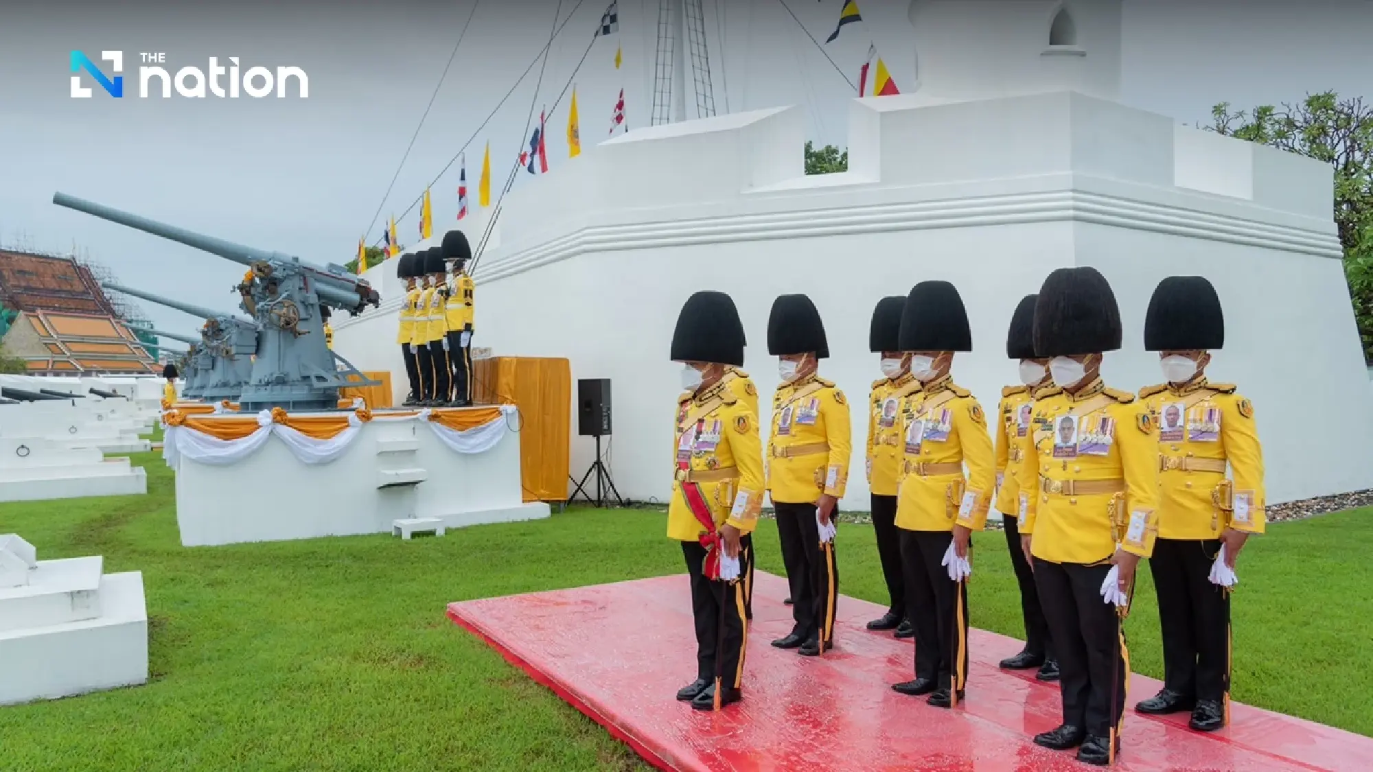 Army, Navy, Air Force fire salutes to honour HM