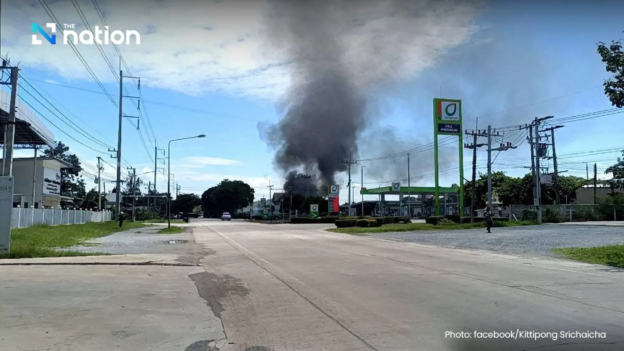 Many injured in explosion at LPG vehicle station in Suphan Buri