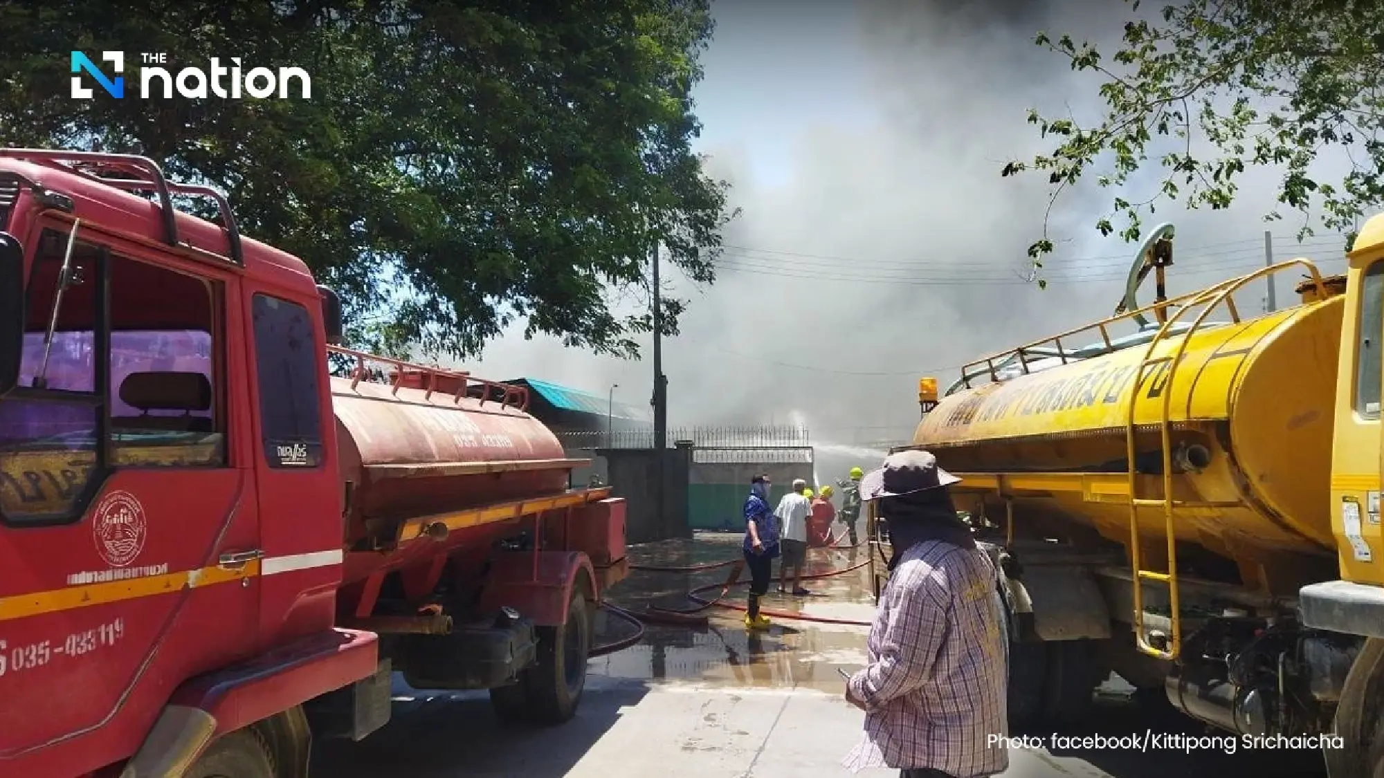 Many injured in explosion at LPG vehicle station in Suphan Buri