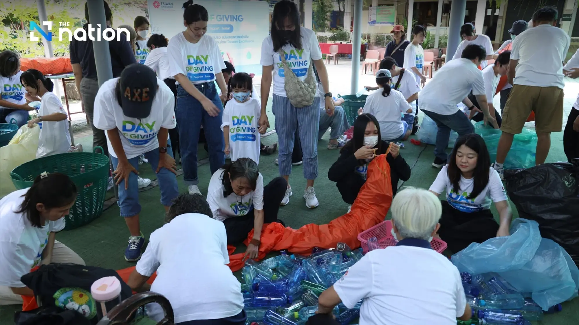 Taiwan Excellence leads Day of Giving Project, transforming waste into environmental solutions