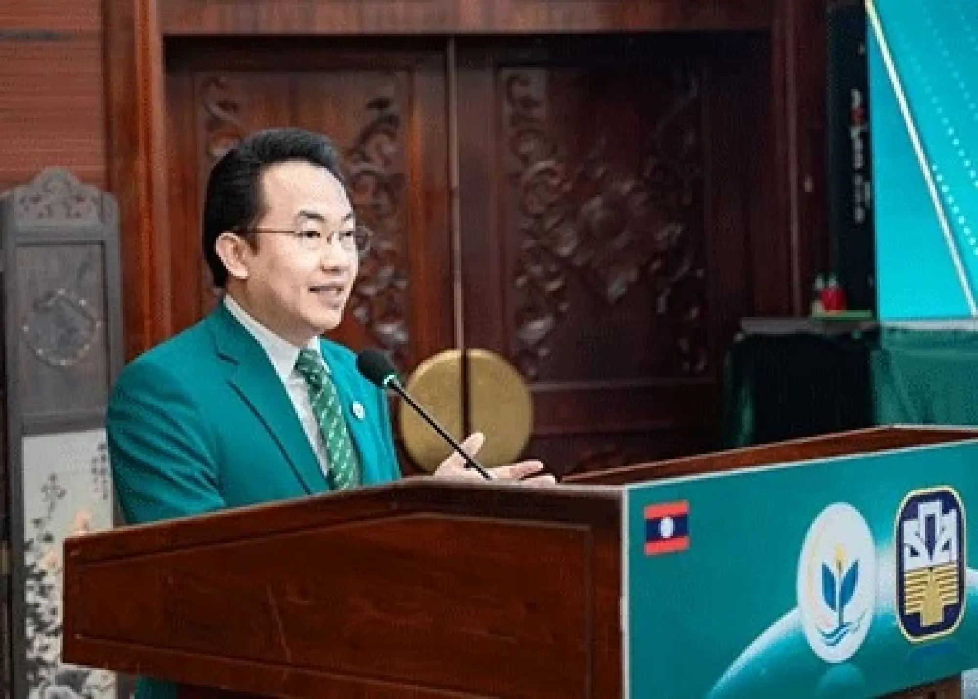 Lao, Thai banks launch international partnership.