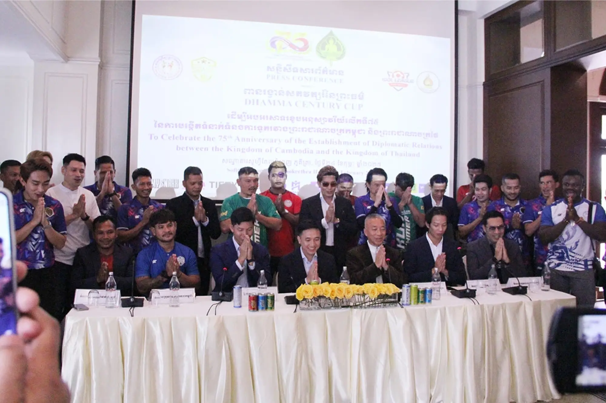 Thai-Cambodian football tourney to feature celebrities, boxing stars