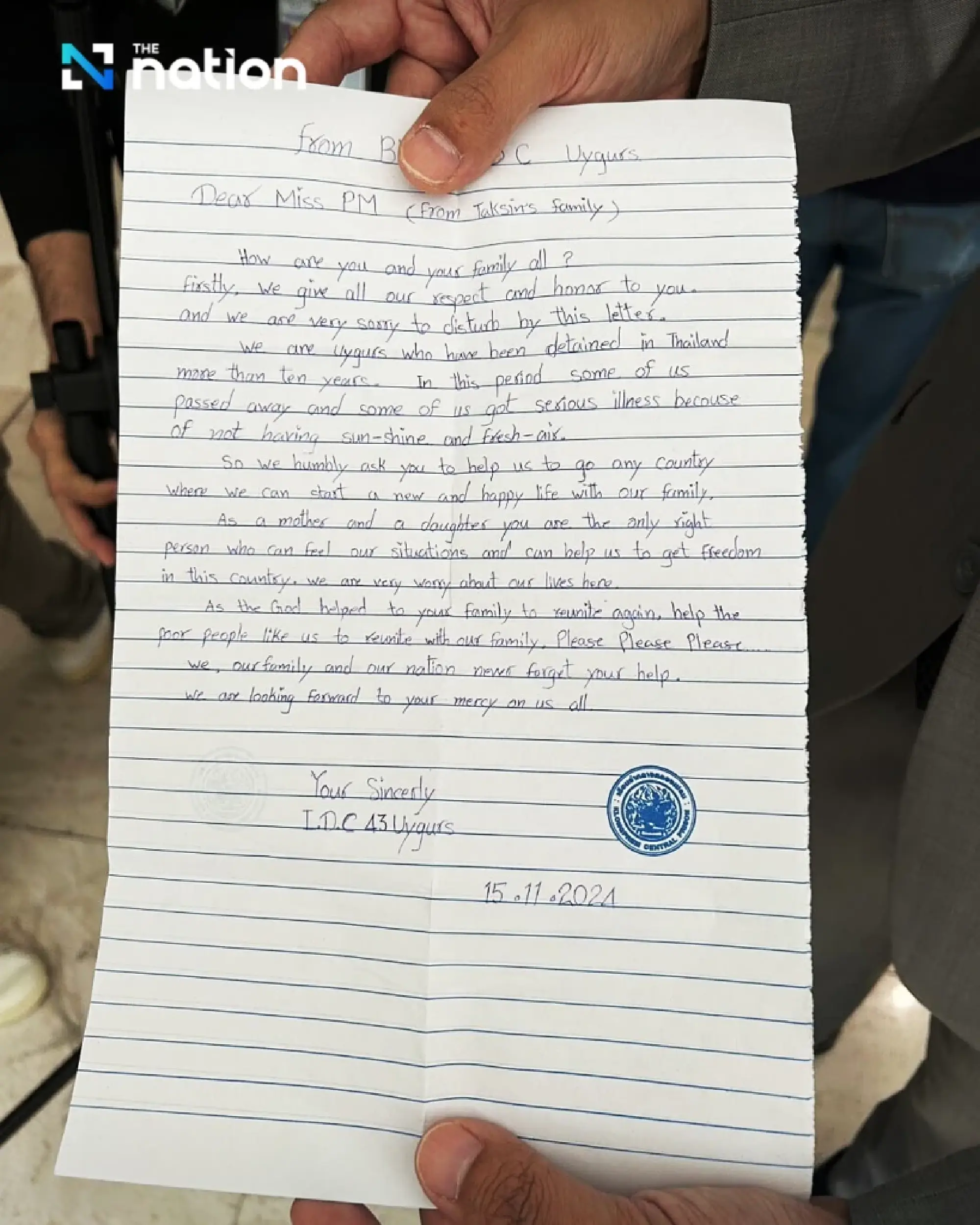 MP challenges Thai govt over Uyghur deportation after plea for help