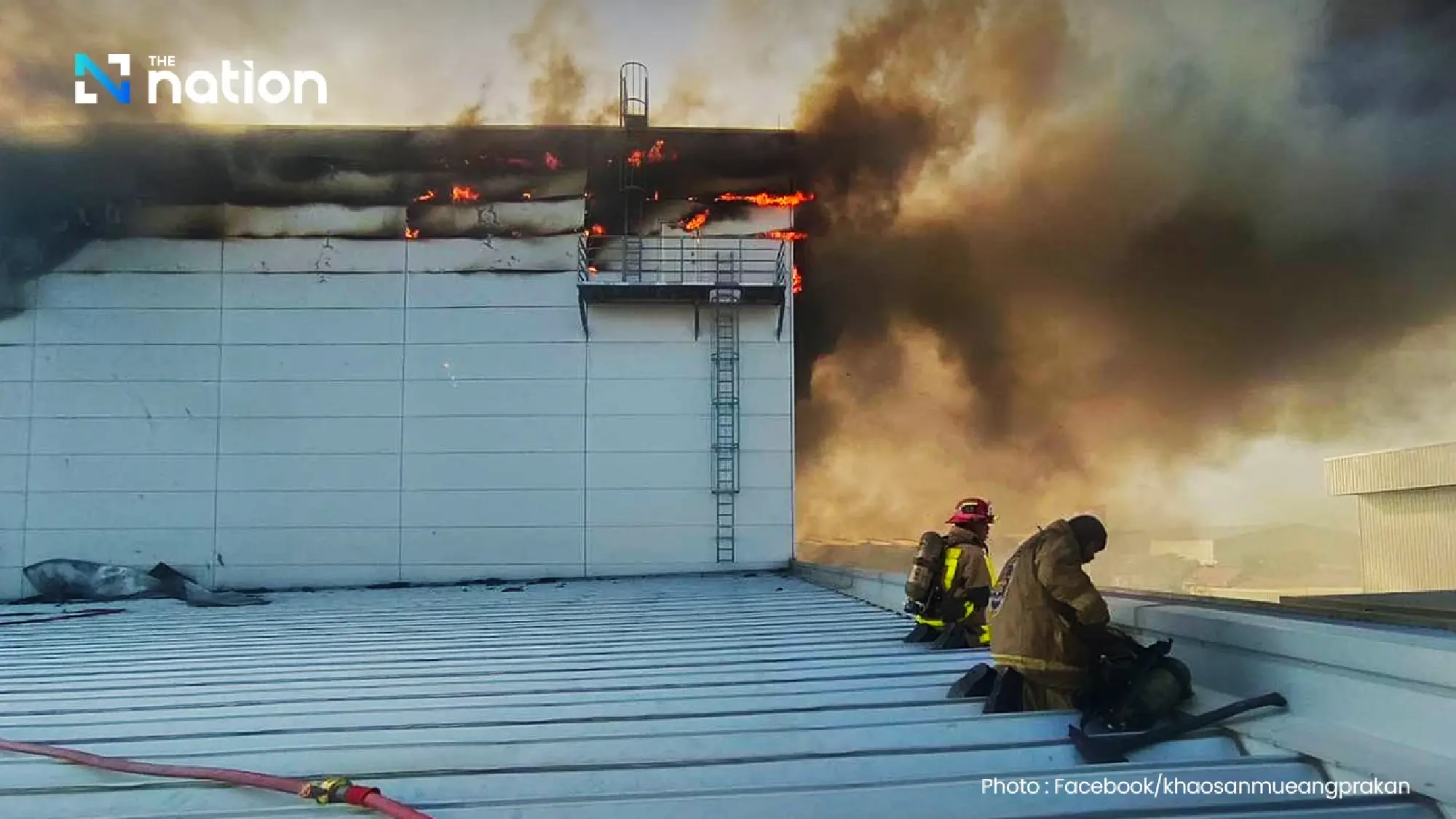 No ammonia leak from Samut Prakan warehouse blaze: operator