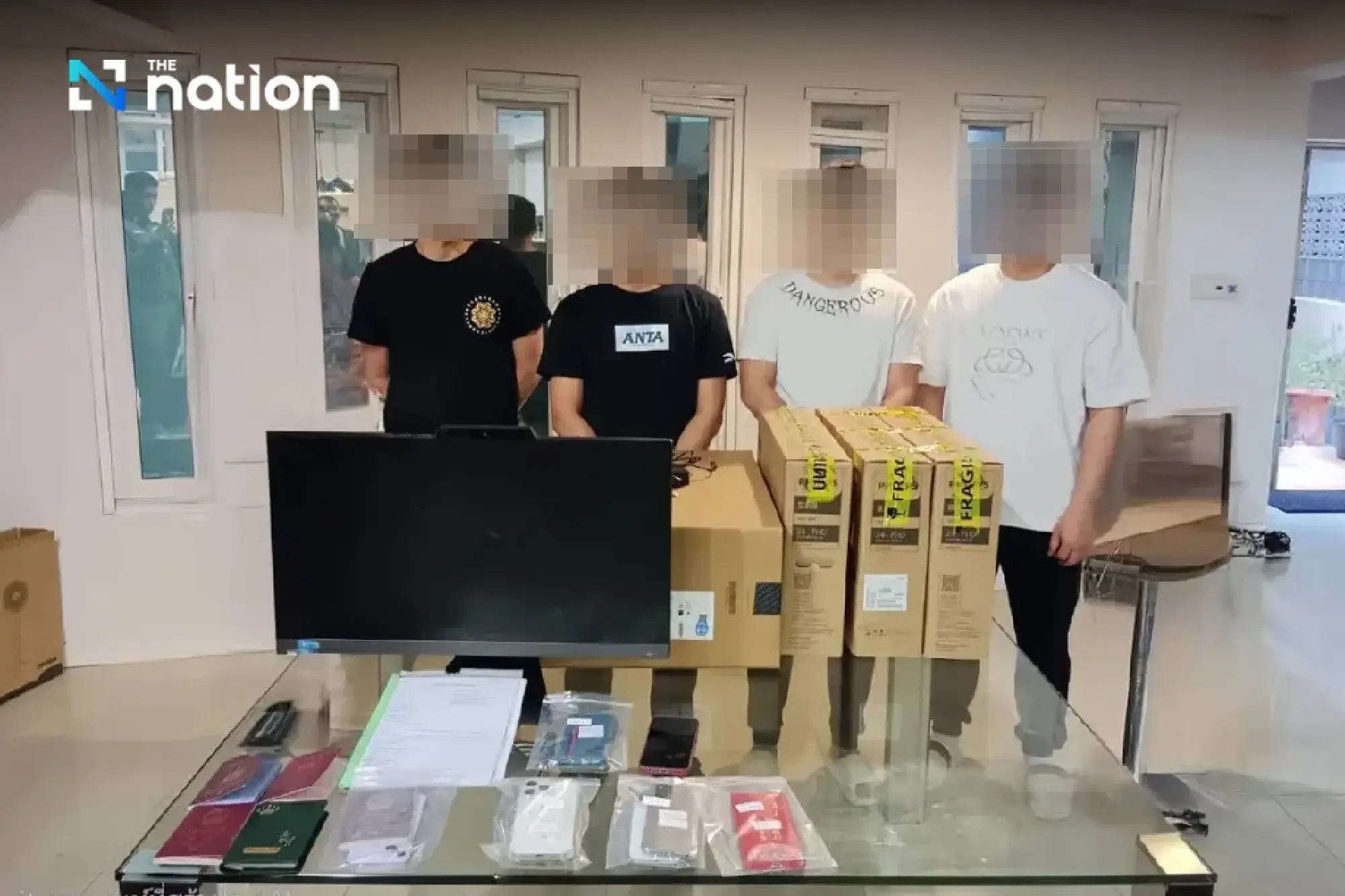 Four Chinese nationals nabbed for allegedly running gambling websites