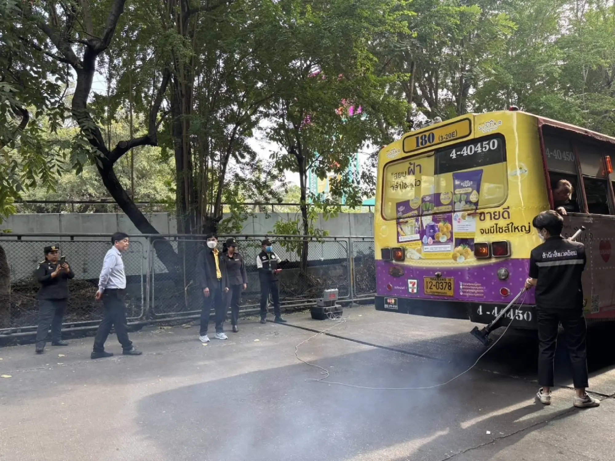 BMA Strictly Enforces Particulate Matter Reduction Measuresby Inspecting Black Smoke Public Buses to Reduce PM2.5 Emissions at the Source
