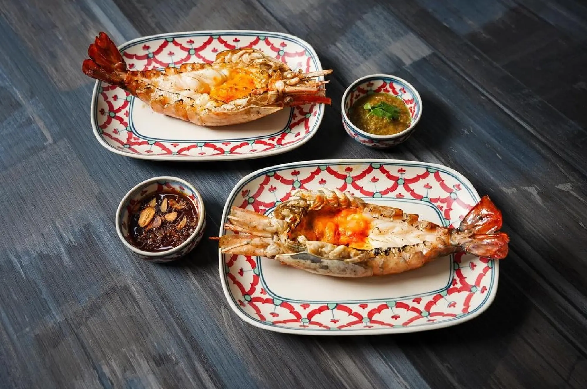 Grilled river prawns at soon-to-open Im Jai by Pun Im. PHOTO: IM JAI BY PUN IM