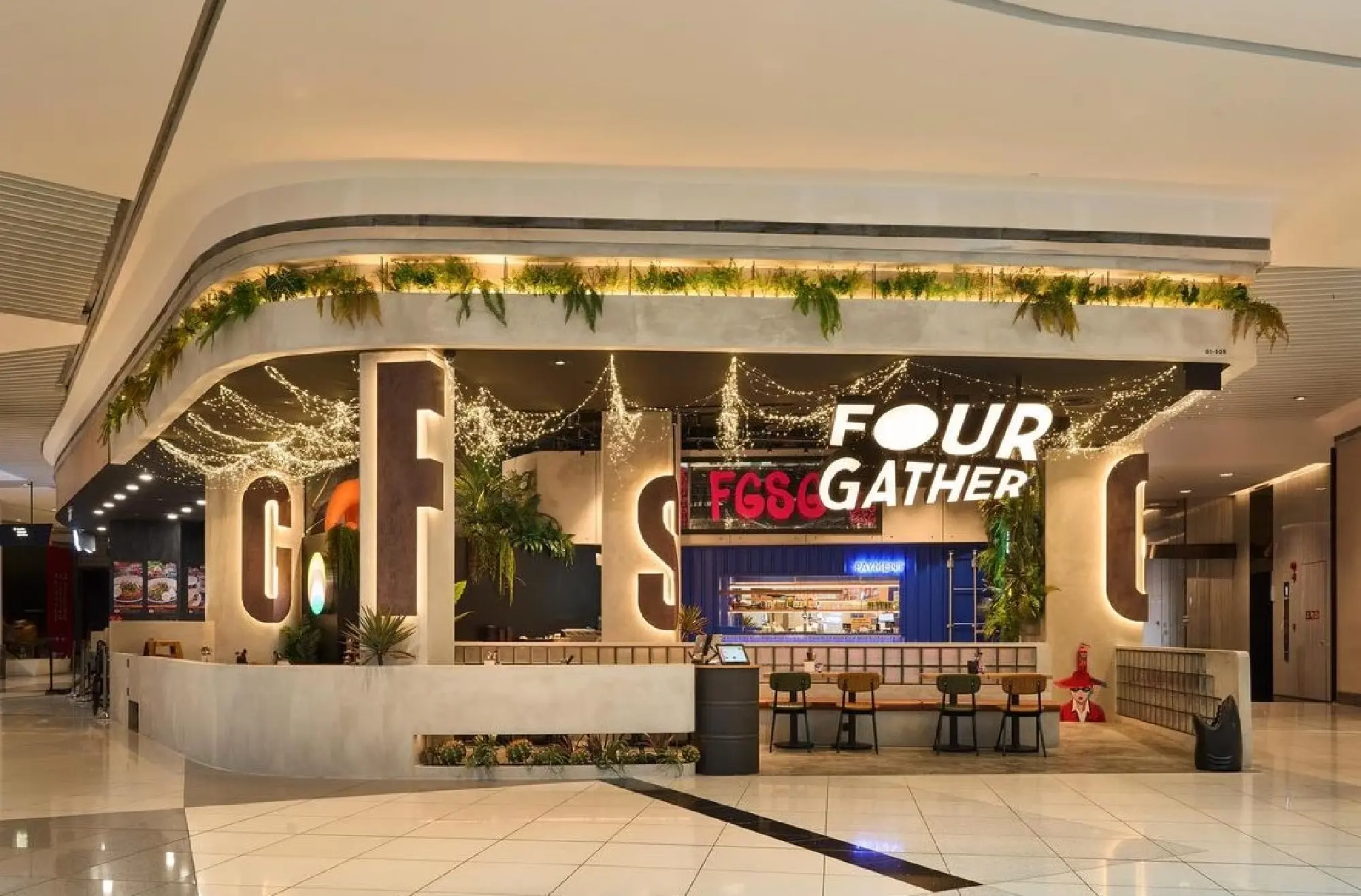 Fourgather, a new Thai restaurant in Suntec City.PHOTO: FOURGATHER