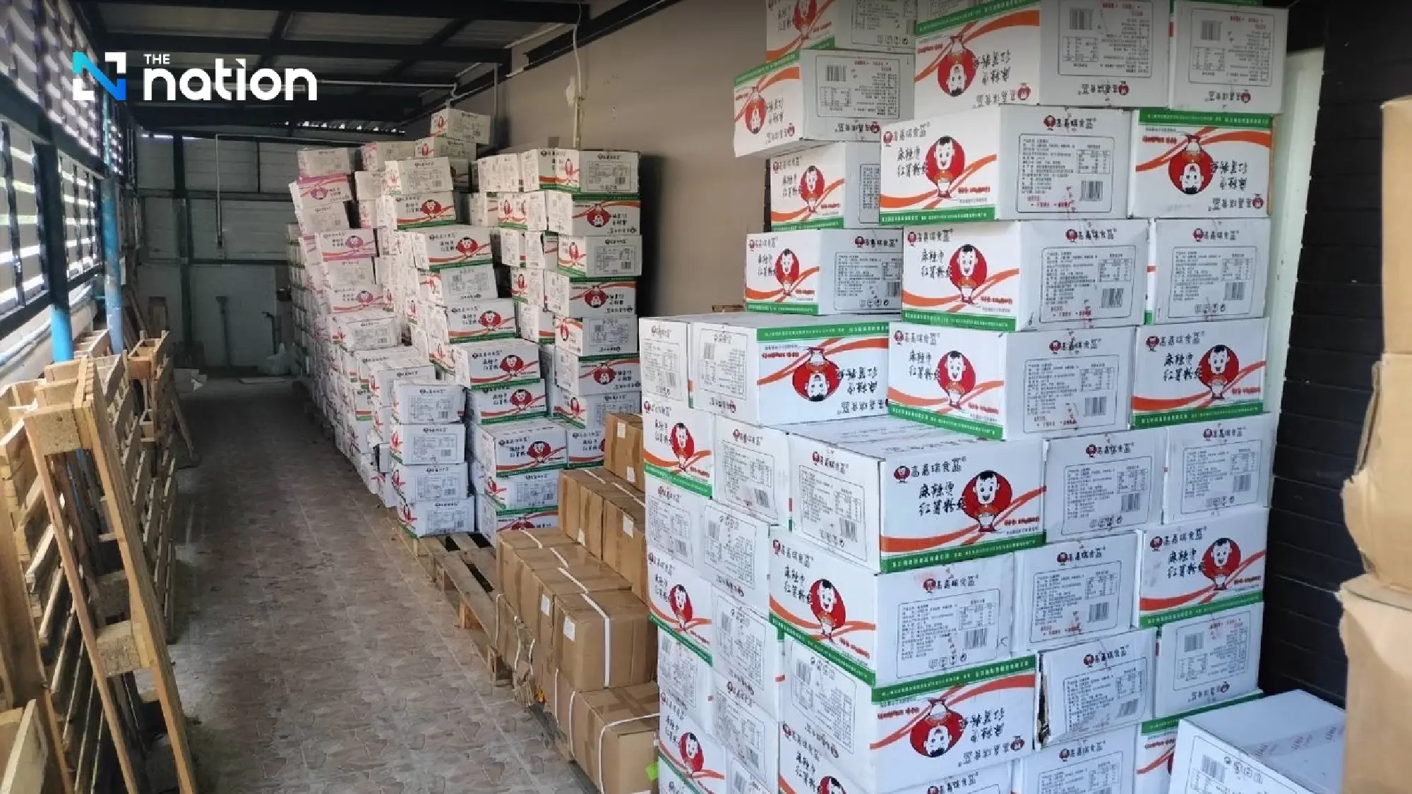 THB46 bn worth of counterfeit cosmetics, foods from China seized