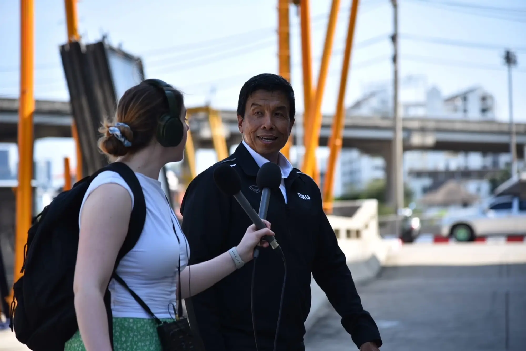 Bangkok Governor Gives Interview to BBC UK on Handling Bangkok\'s Water Situation Under Climate Change