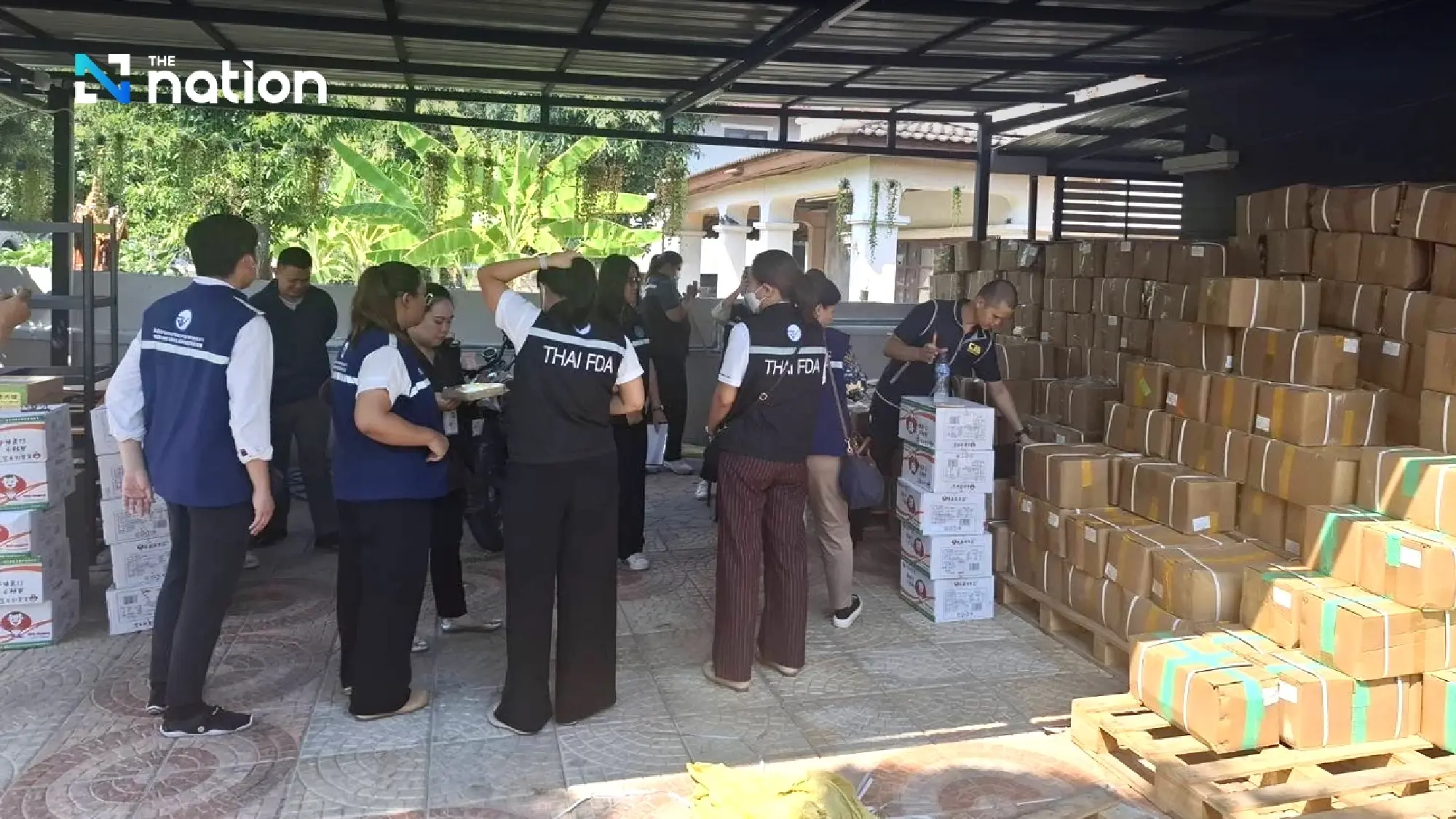 THB46 bn worth of counterfeit cosmetics, foods from China seized