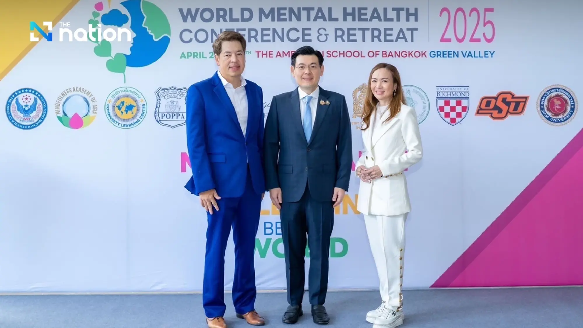 Thailand hosts the first-ever world mental health conference “World Mental Health Conference and Retreat 2025”