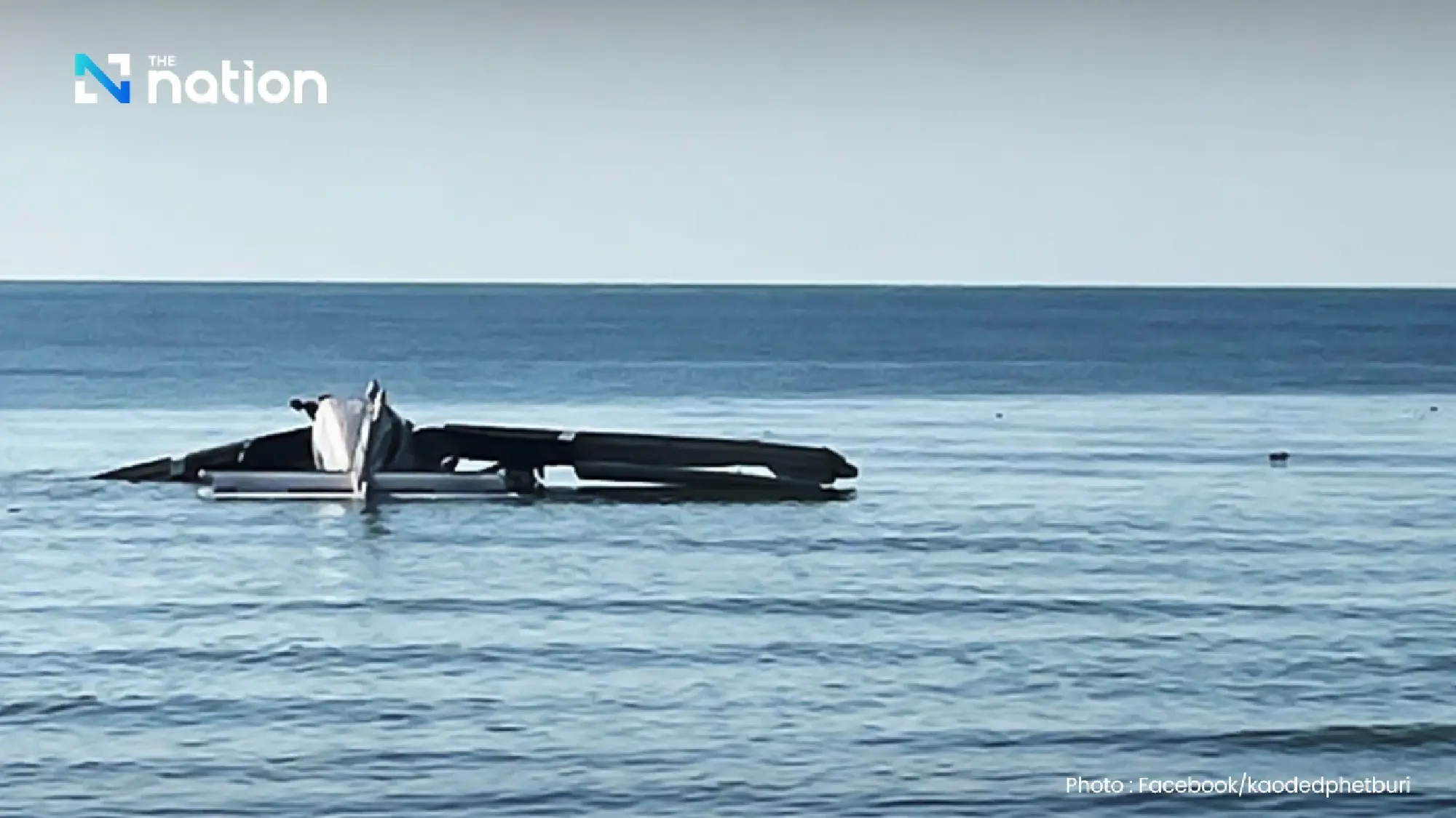 Police aircraft crashes during parachute training in Hua Hin, all 6 officers killed