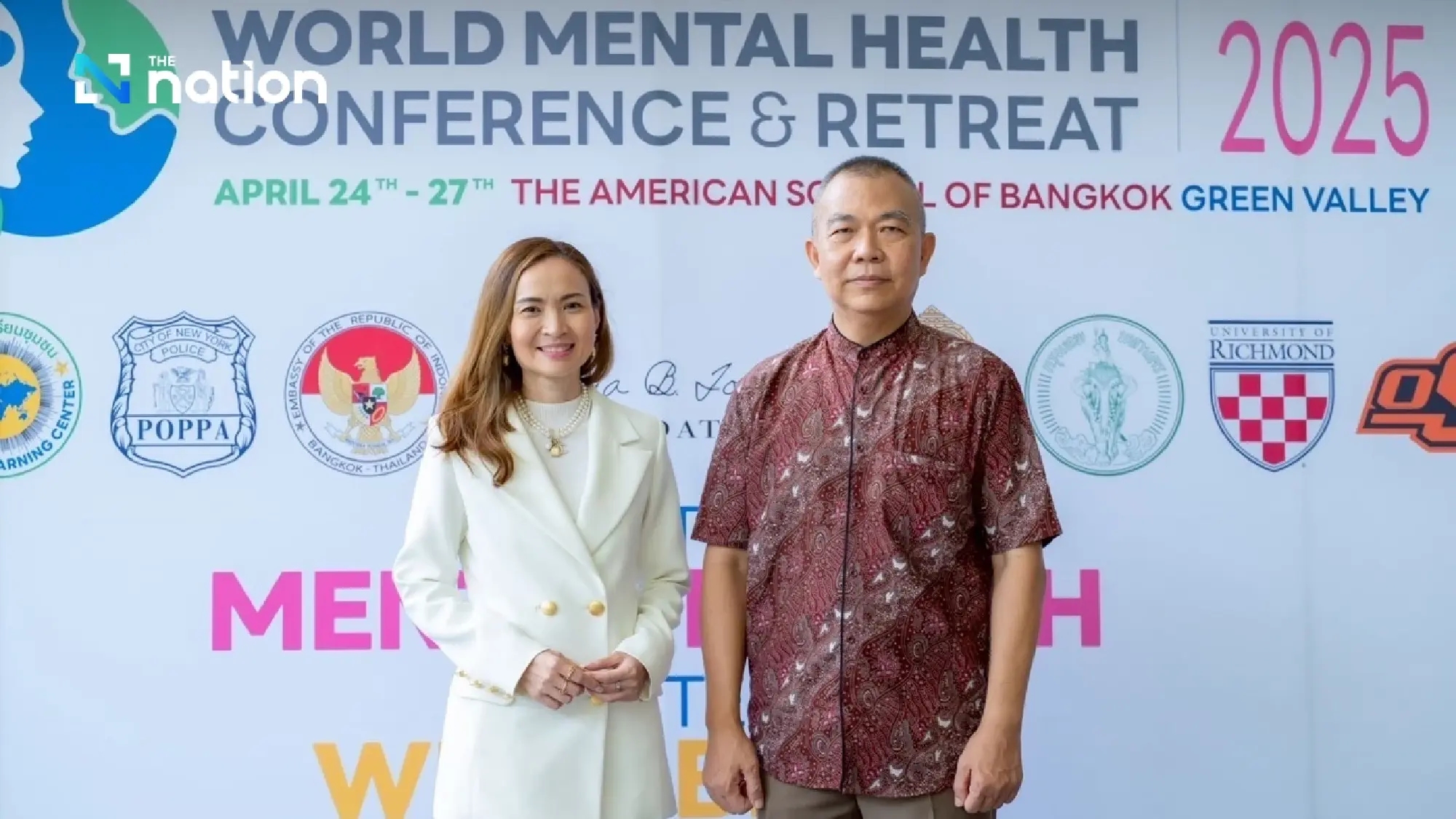 Thailand hosts the first-ever world mental health conference “World Mental Health Conference and Retreat 2025”