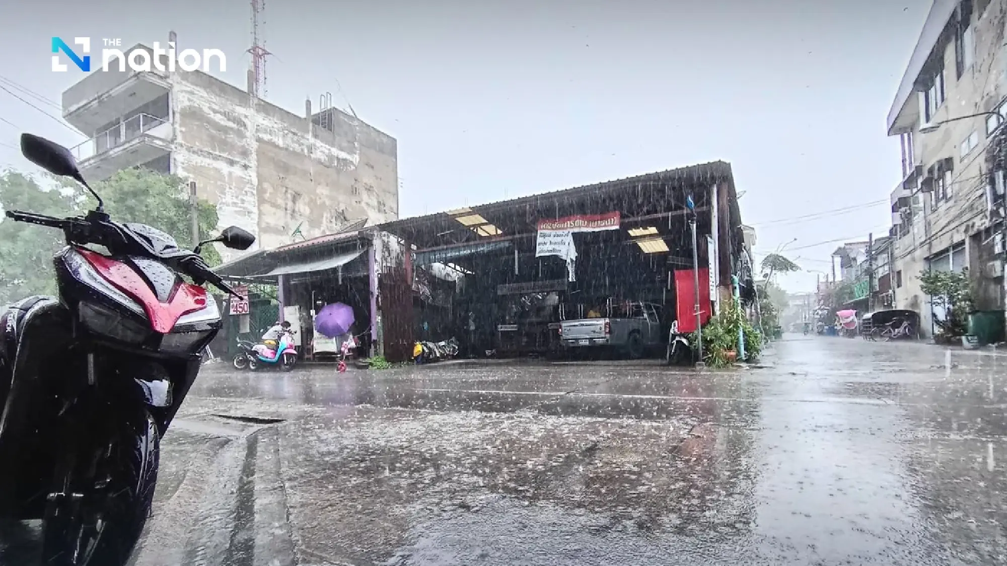 Hot day with thundershowers expected across most of Thailand