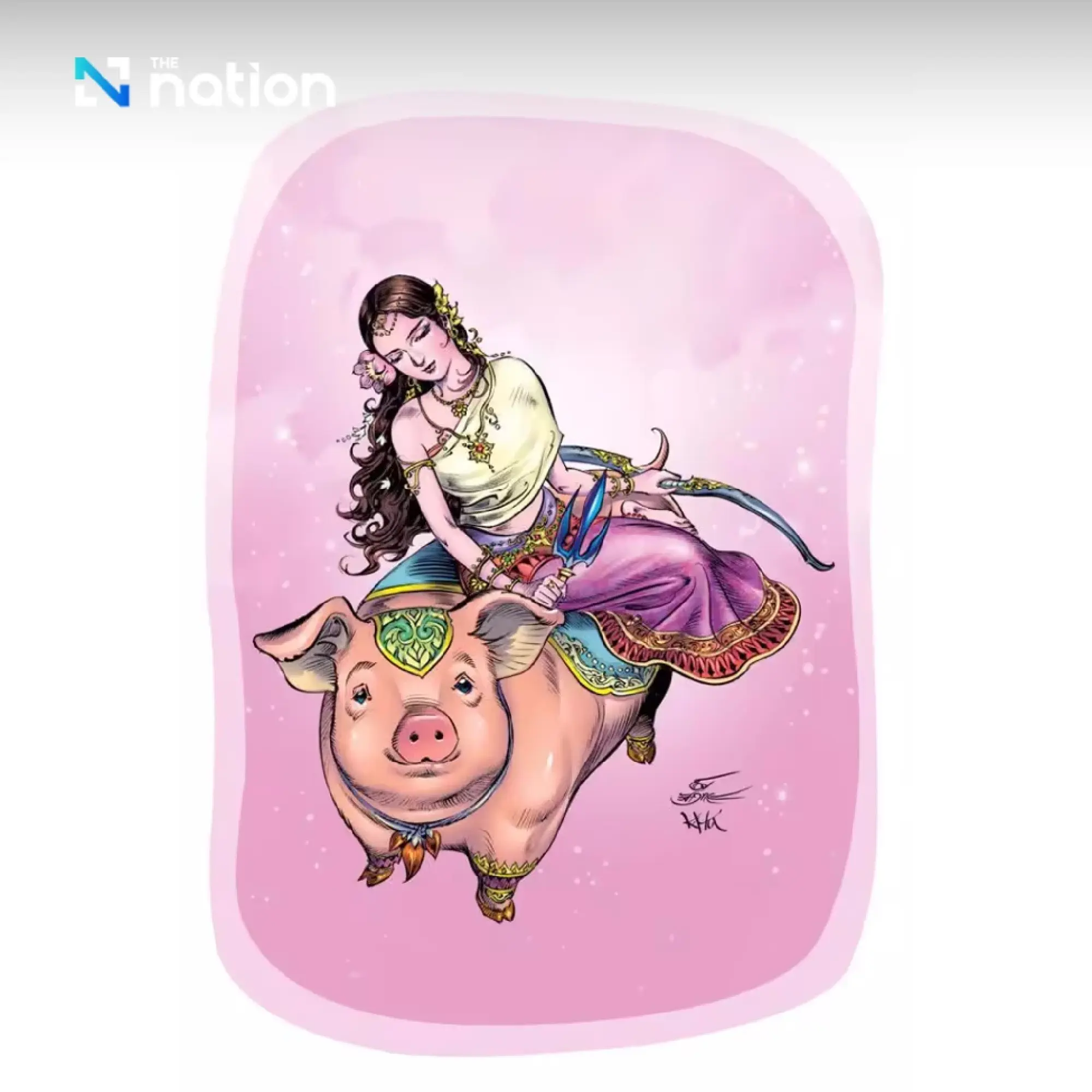 The legend of the Songkran