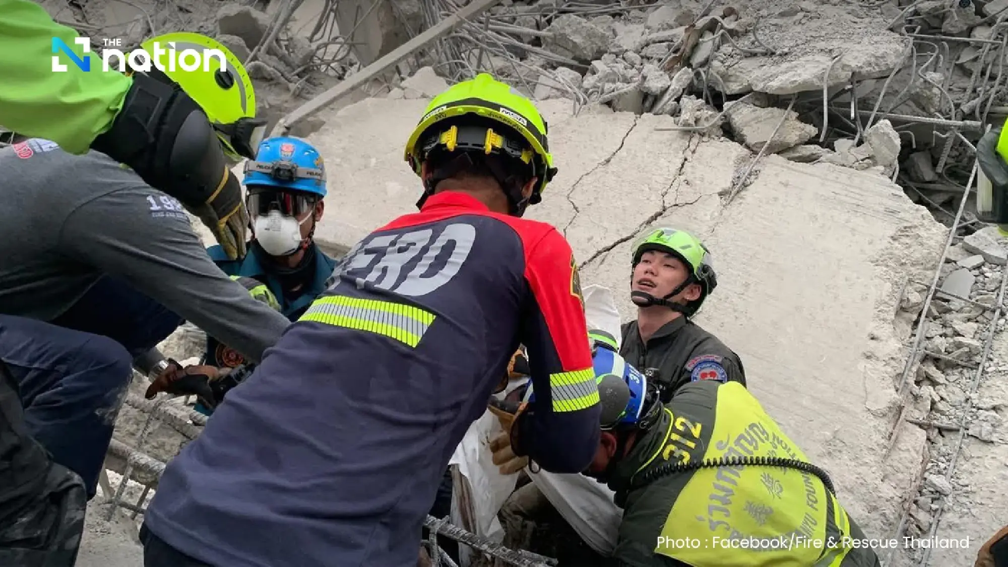 Scanner detects six more bodies under collapsed Bangkok building