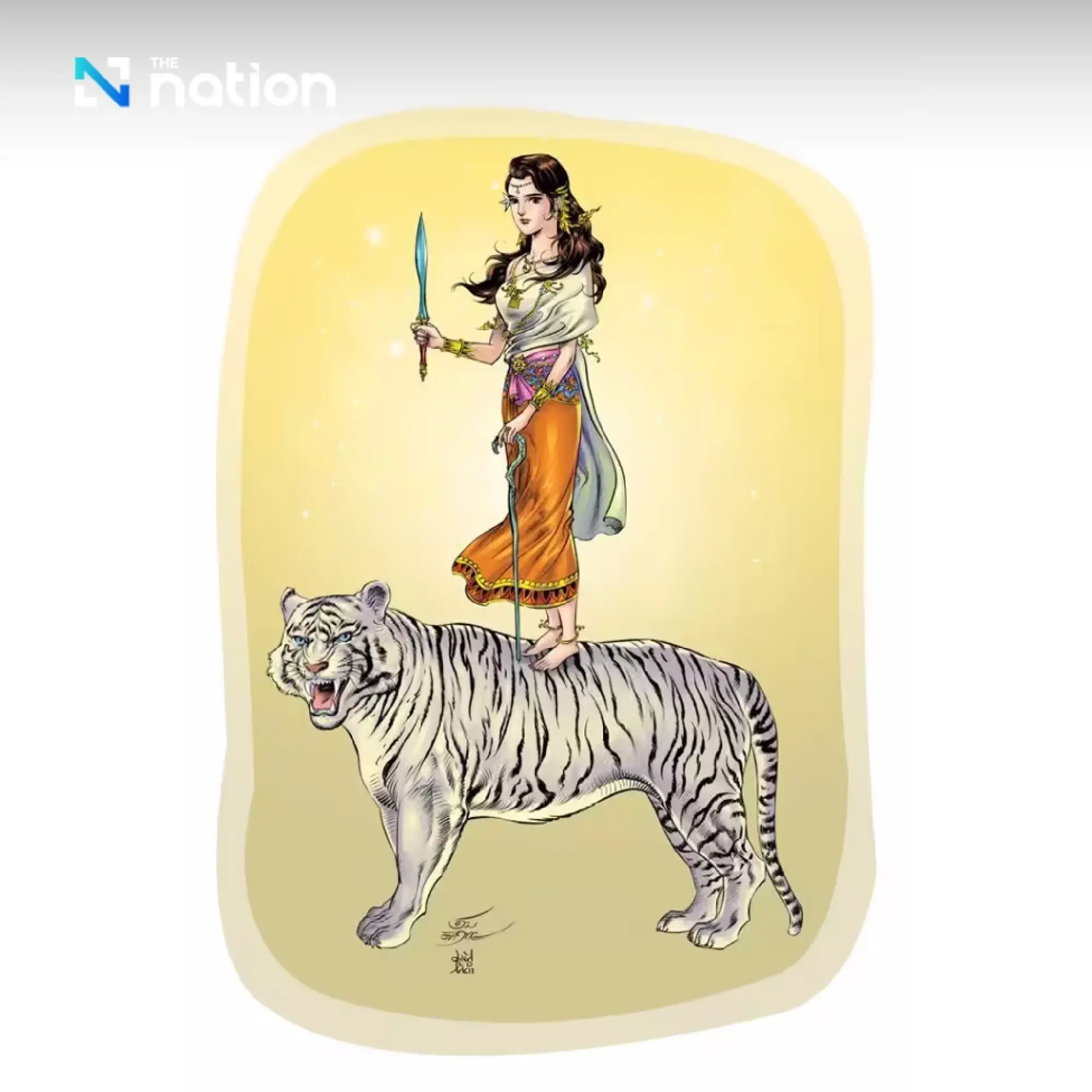 The legend of the Songkran