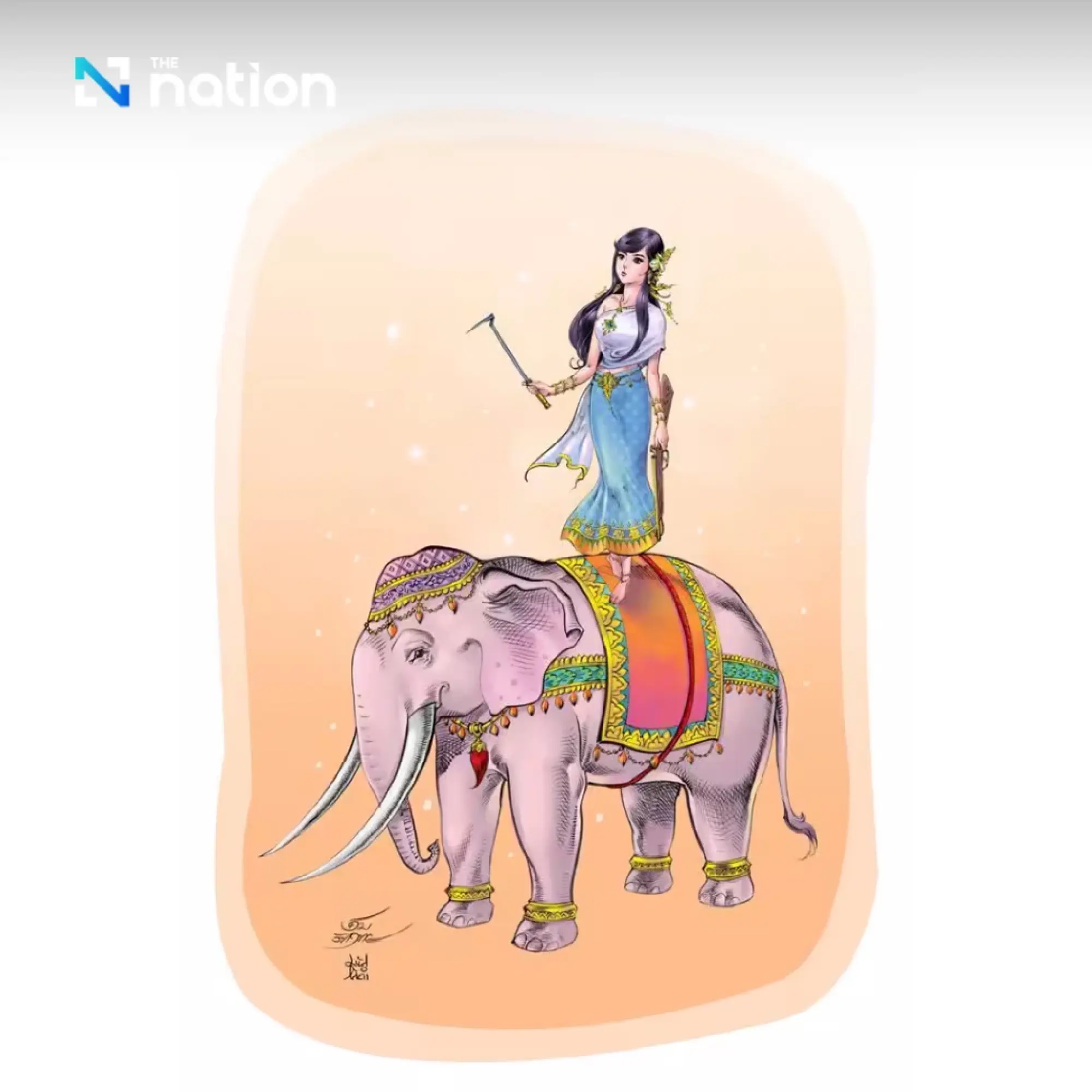 The legend of the Songkran