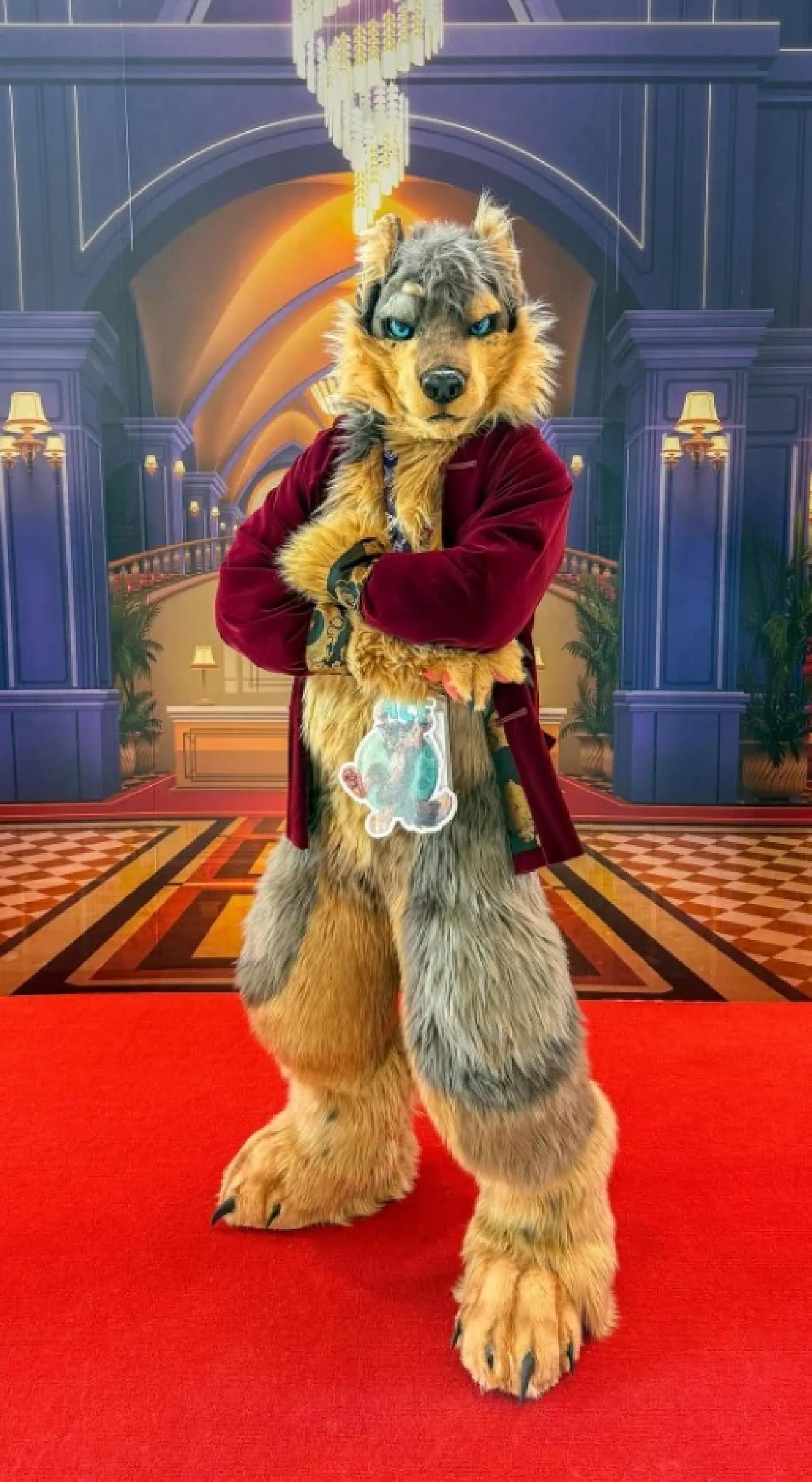 Jason/Ace at a furry convention in Thailand.PHOTO: COURTESY OF JASON
