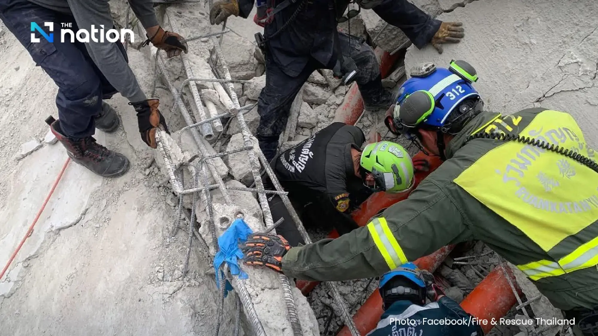 Scanner detects six more bodies under collapsed Bangkok building