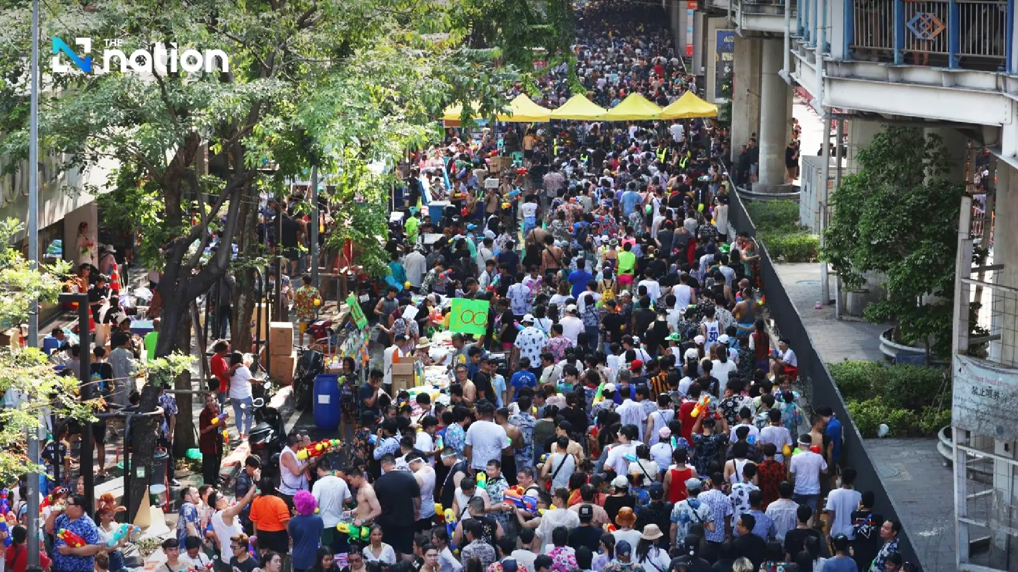Bangkok Gears Up for Three-Day Silom Songkran Splash Fest