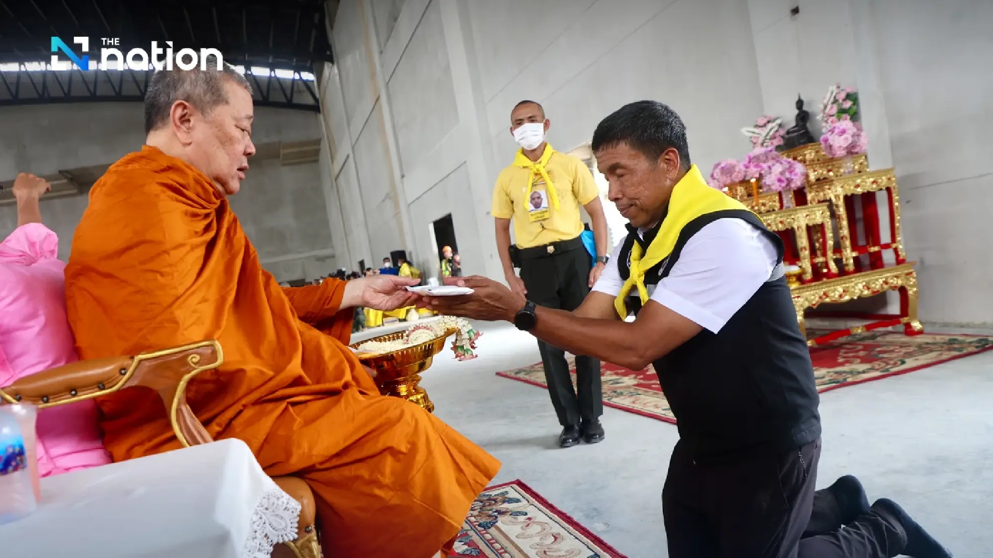 BMA holds merit making ceremony for quake victims