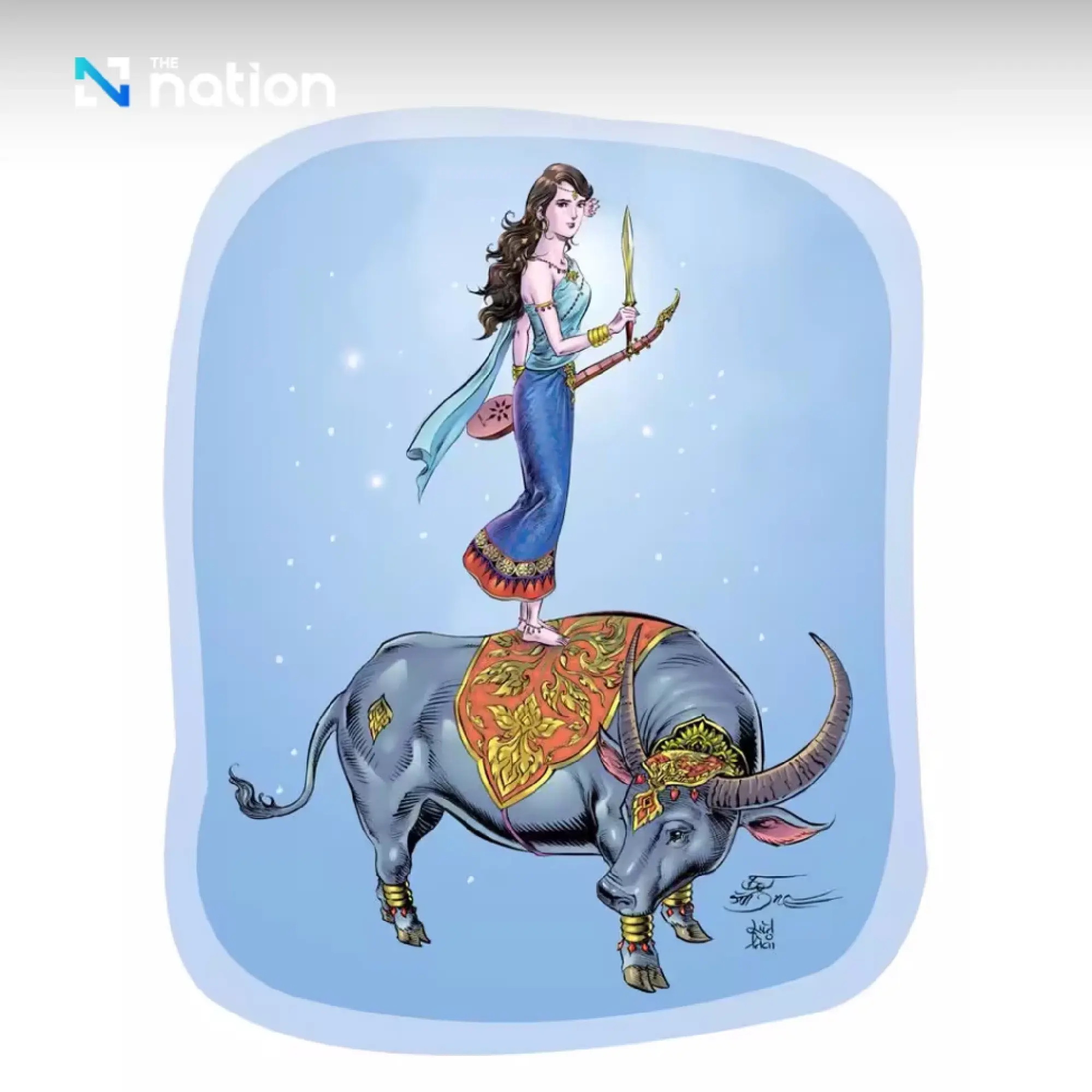 The legend of the Songkran