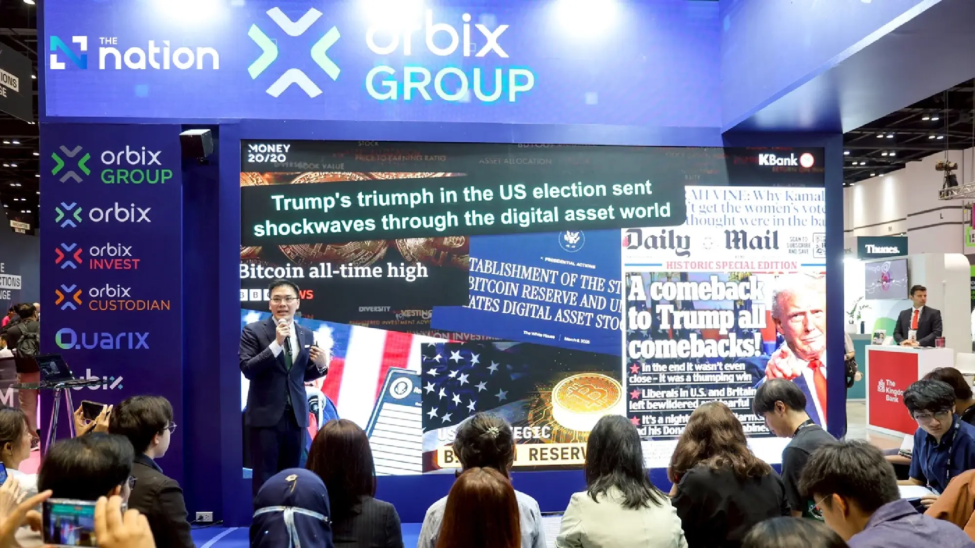 KASIKORNBANK FINANCIAL GROUP launched Orbix Group To Makes Strong Showing at Money20/20 Asia