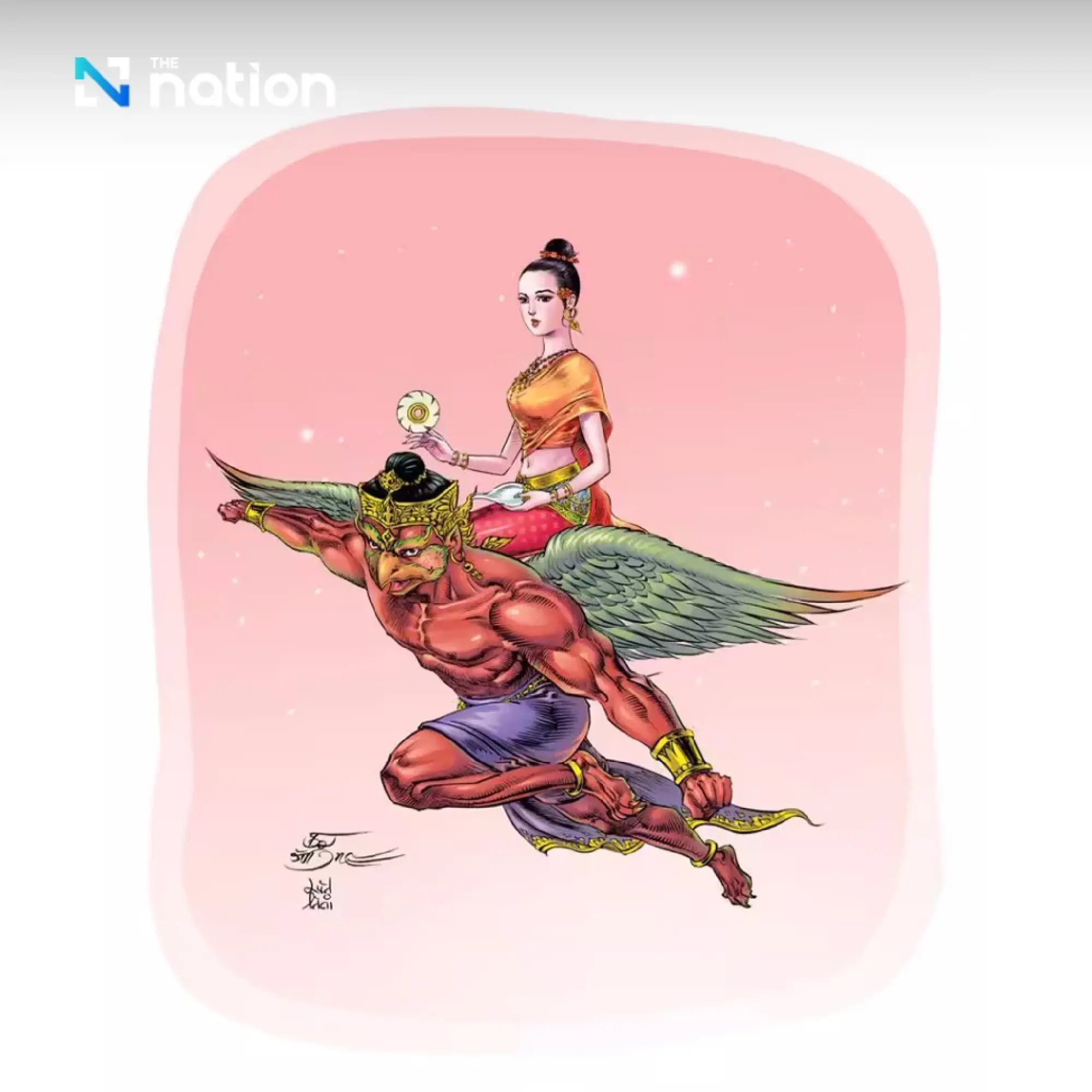 The legend of the Songkran