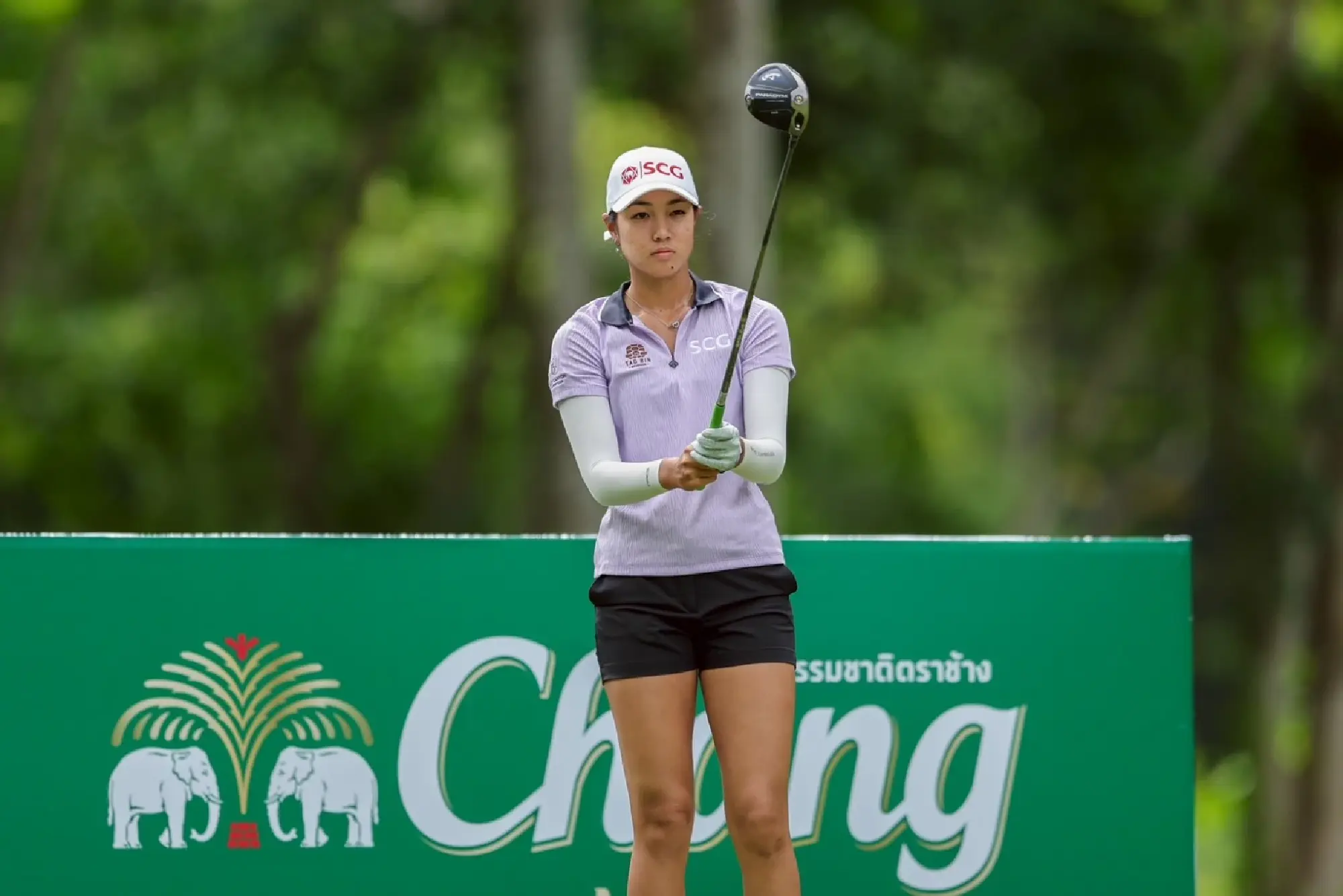 Annika Sörenstam backs rising stars as Sung leads at ANNIKA Asia
