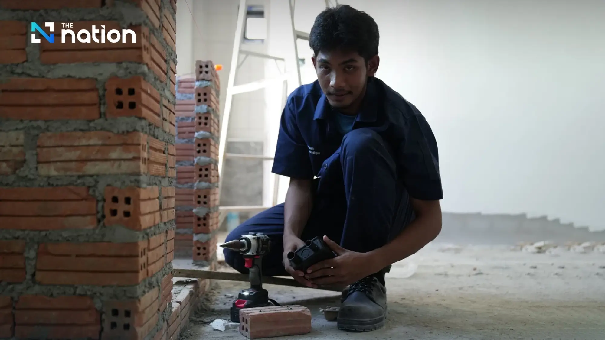 Muhammadridwan Potheuma, 19, from Su-ngai Padi during his internship in Muang Narathiwat Province.