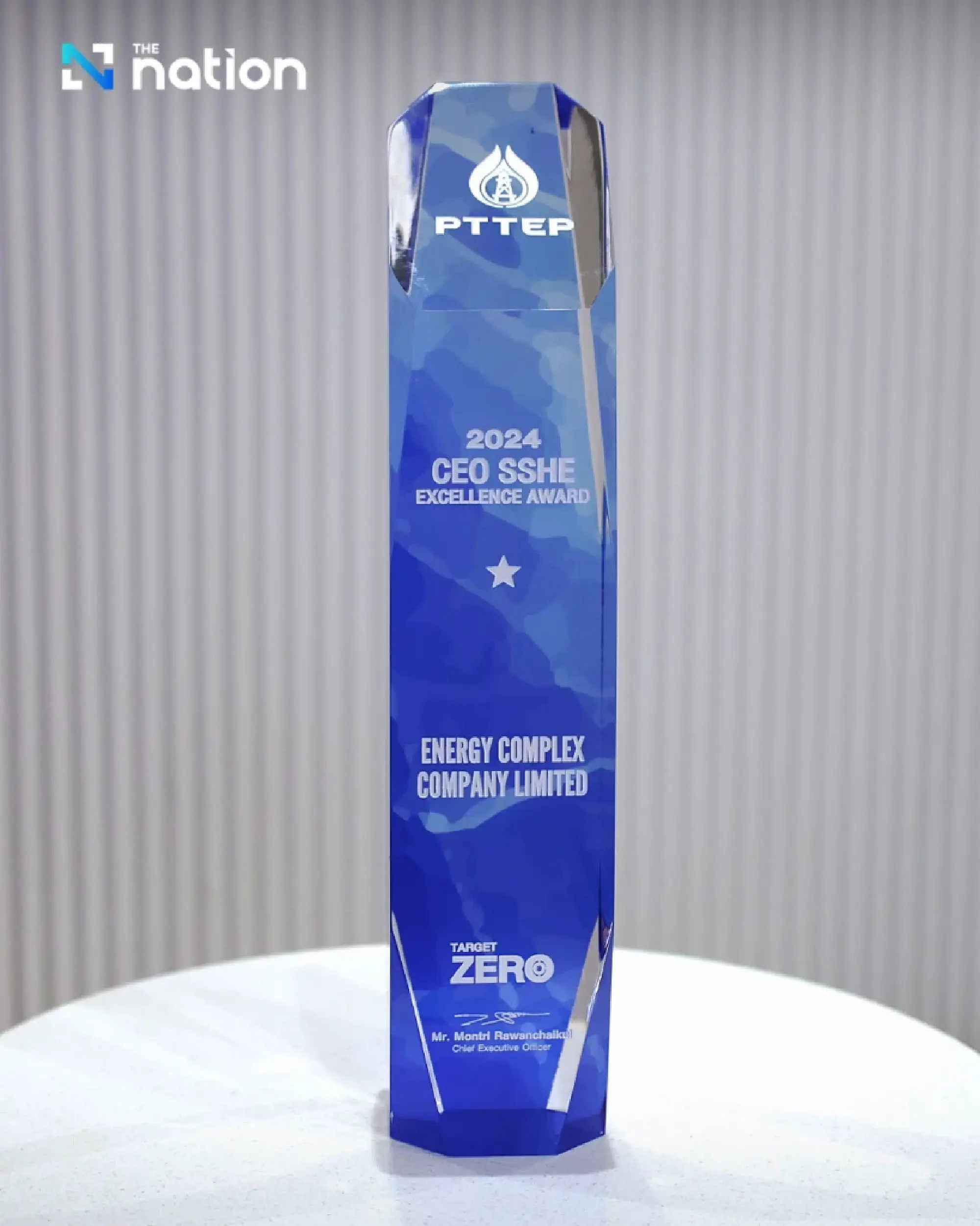 EnCo Wins CEO SSHE Excellence Award 2024 from PTTEP