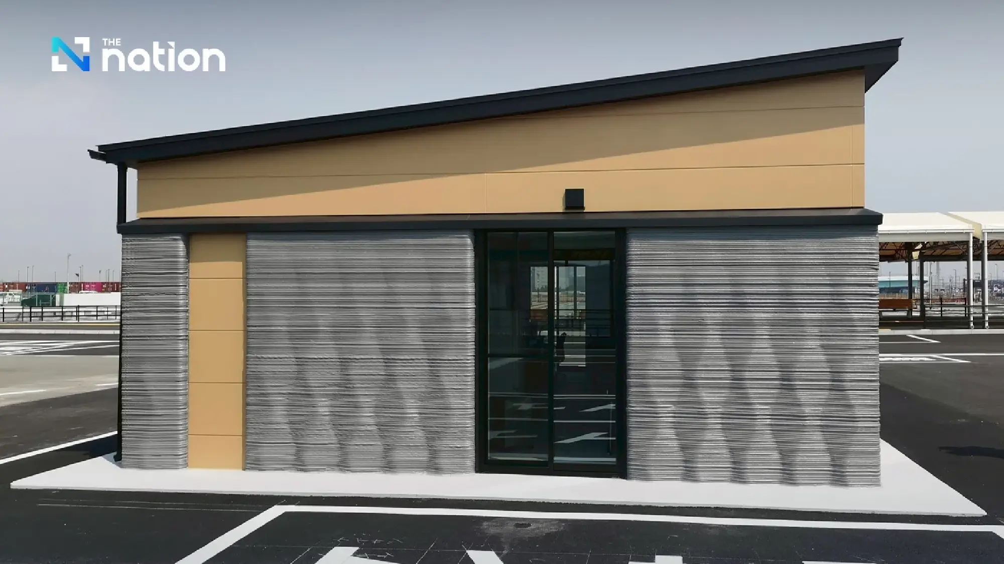 SCG 3DP and Serendix Present 3D-Printed Management Building at Yumeshima Parking Lot for Osaka Expo 2025