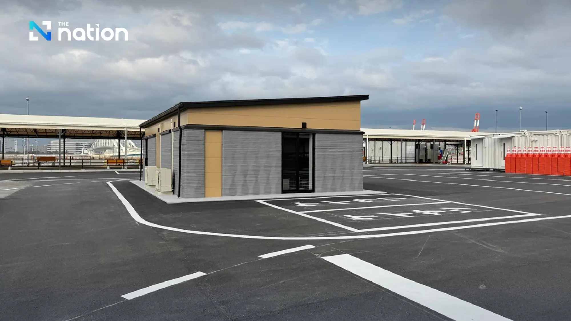 SCG 3DP and Serendix Present 3D-Printed Management Building at Yumeshima Parking Lot for Osaka Expo 2025