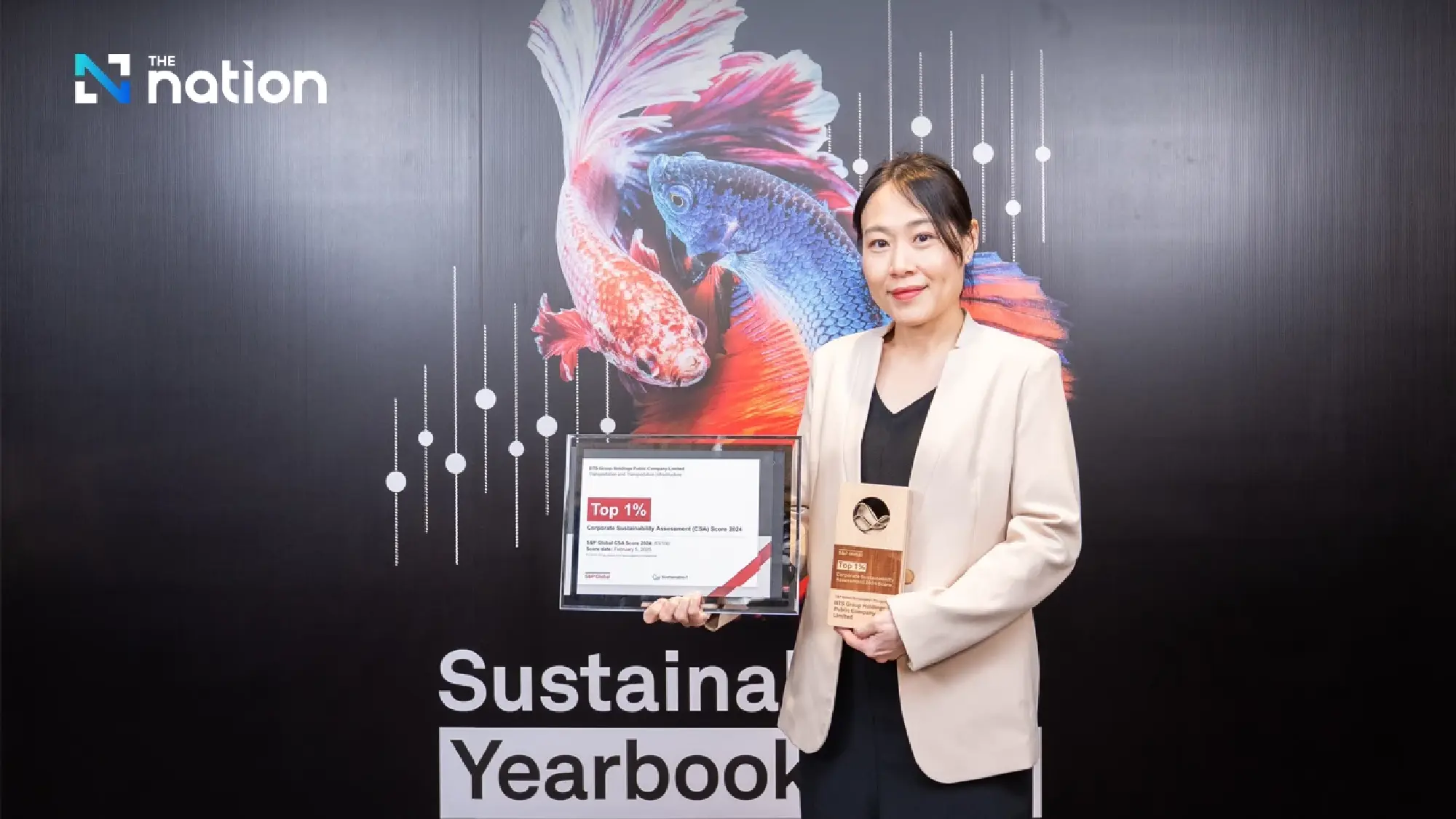 BTS Group Ranked World’s No.1 Sustainable Transport Company for Fifth Time