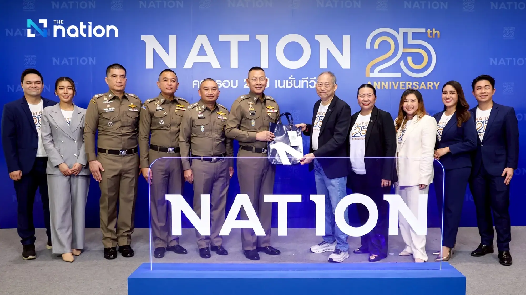 Nation TV celebrates 25th anniversary, welcomes former and current national leaders