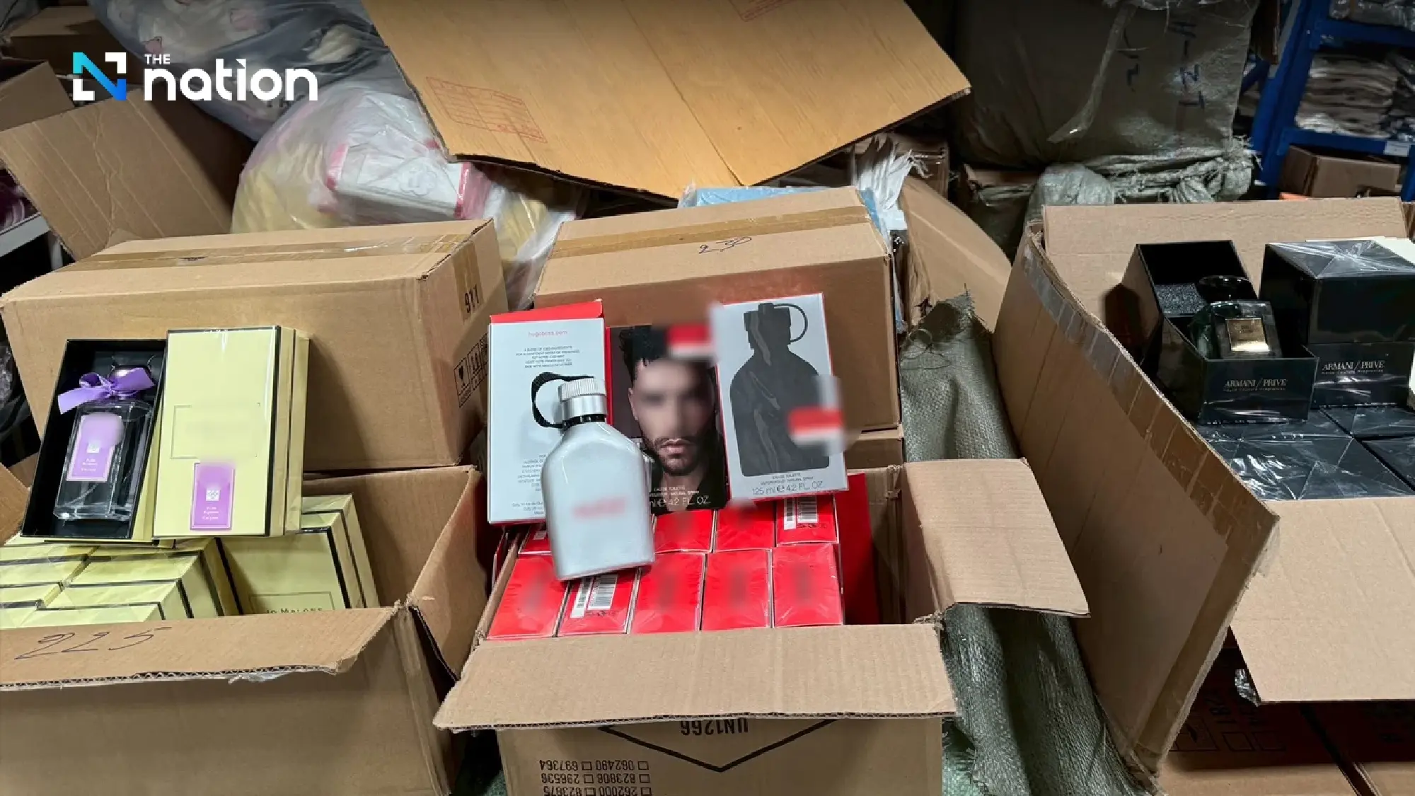 Over 28,000 bottles of fake perfume seized, Chinese suspect arrested
