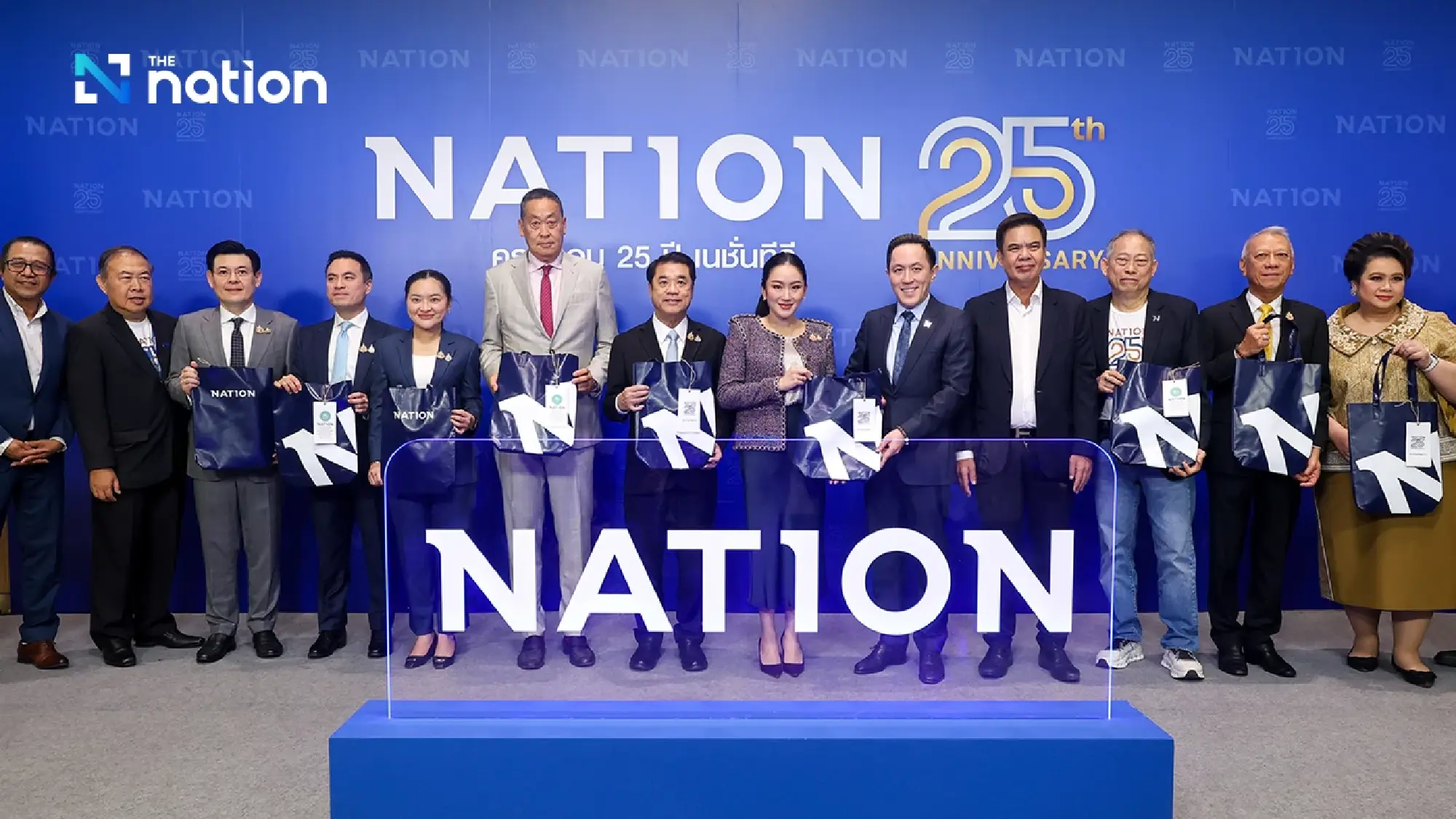 PM congratulates Nation TV on its 25th anniversary, praising its reliable information