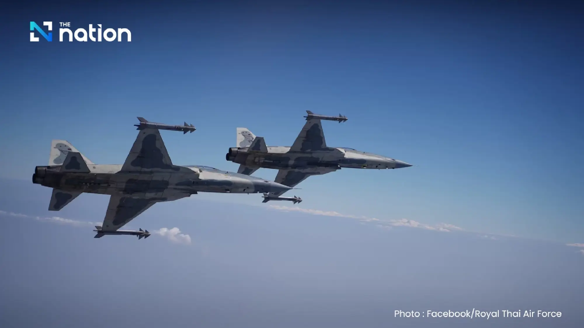 RTAF demonstrates combat readiness with F-5TH jets after border clash