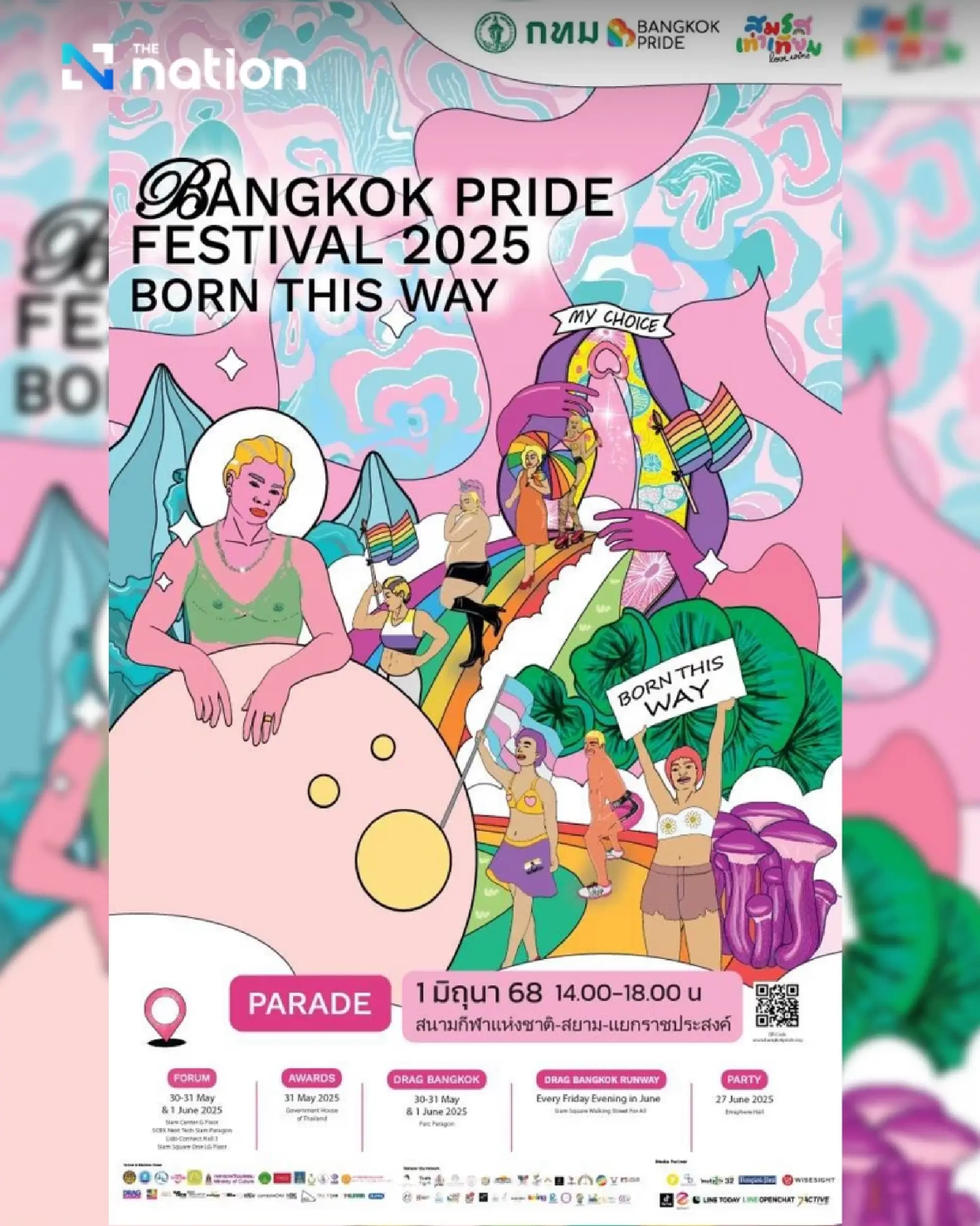 Bangkok Gears Up for Thailand's Largest Ever Pride Parade