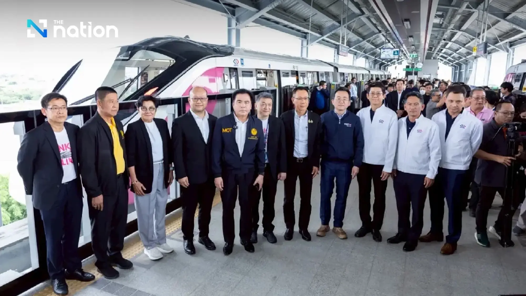 Bangkok's Pink Metro Line Extension Opens Early with Free Rides