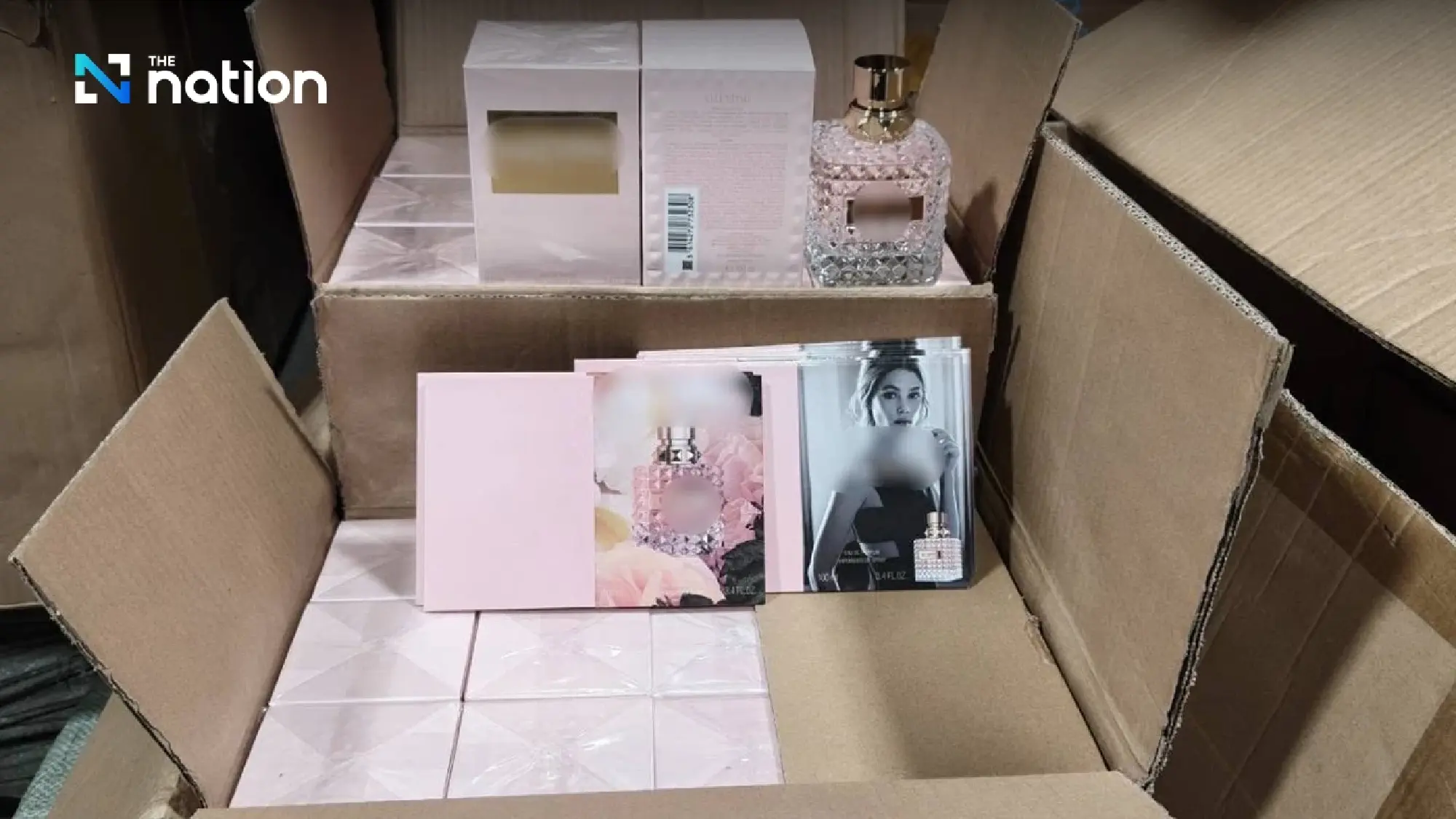 Over 28,000 bottles of fake perfume seized, Chinese suspect arrested